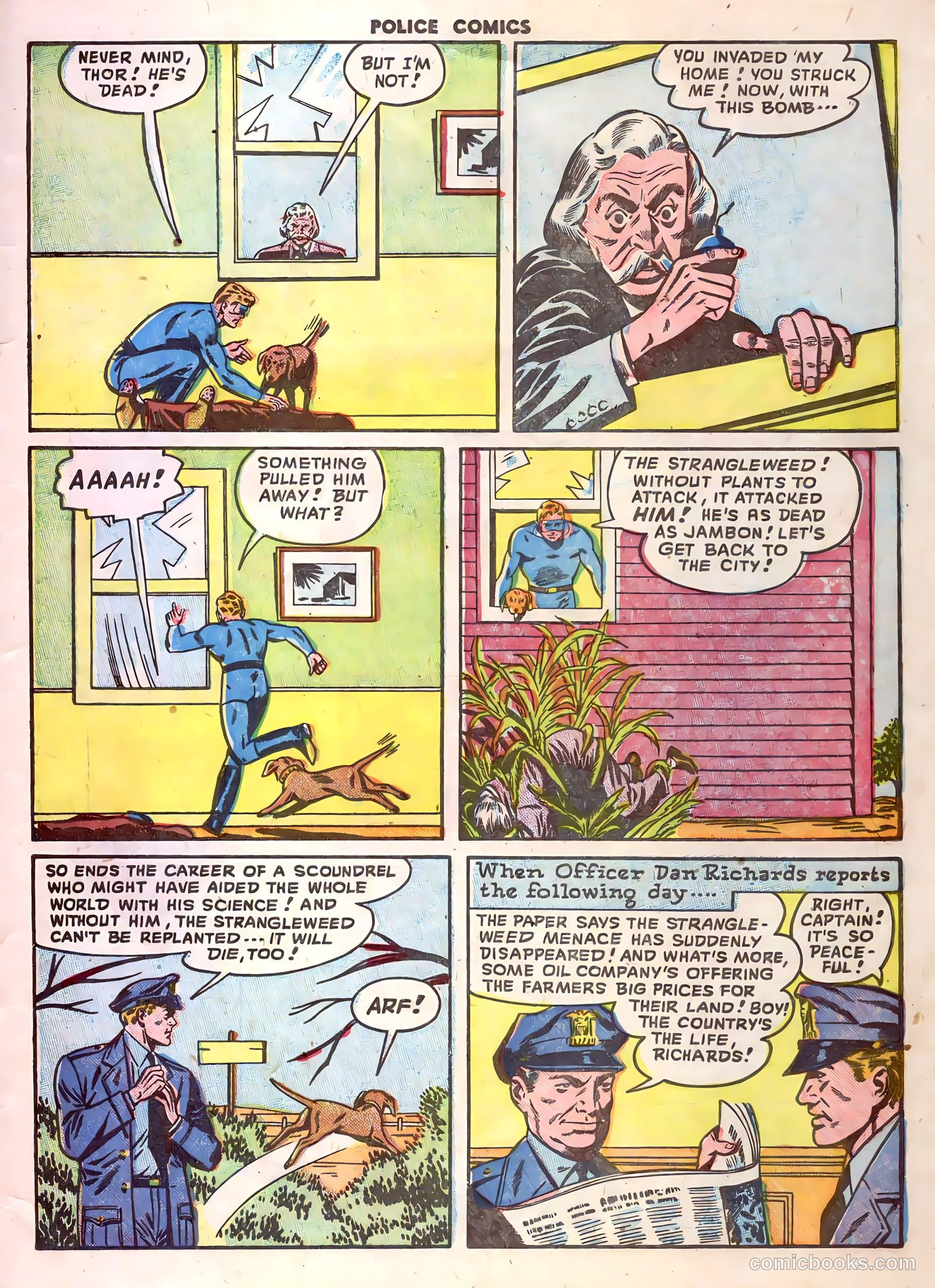 Police Comics #80 — page 49 of 52