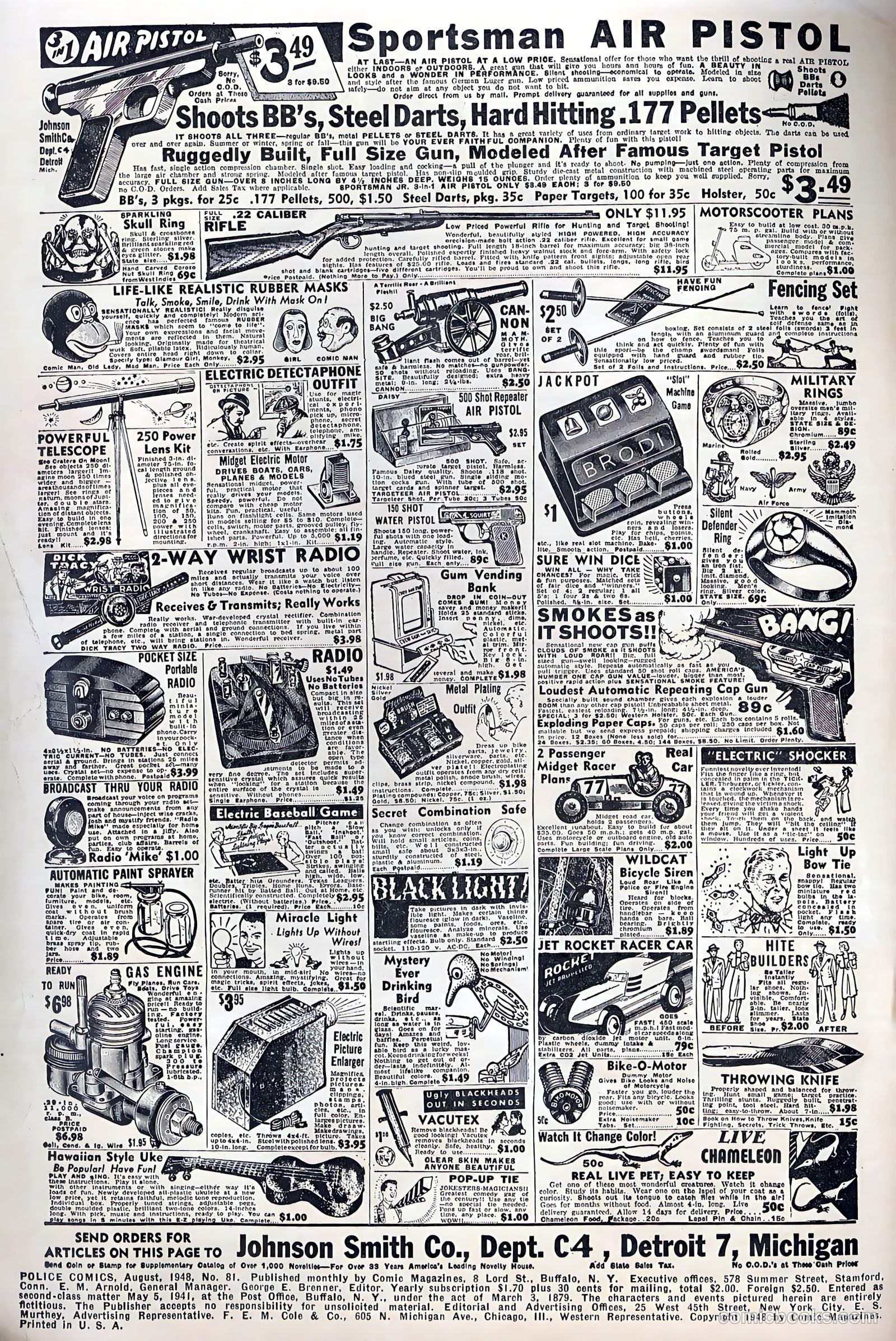Police Comics #81 — page 2 of 52