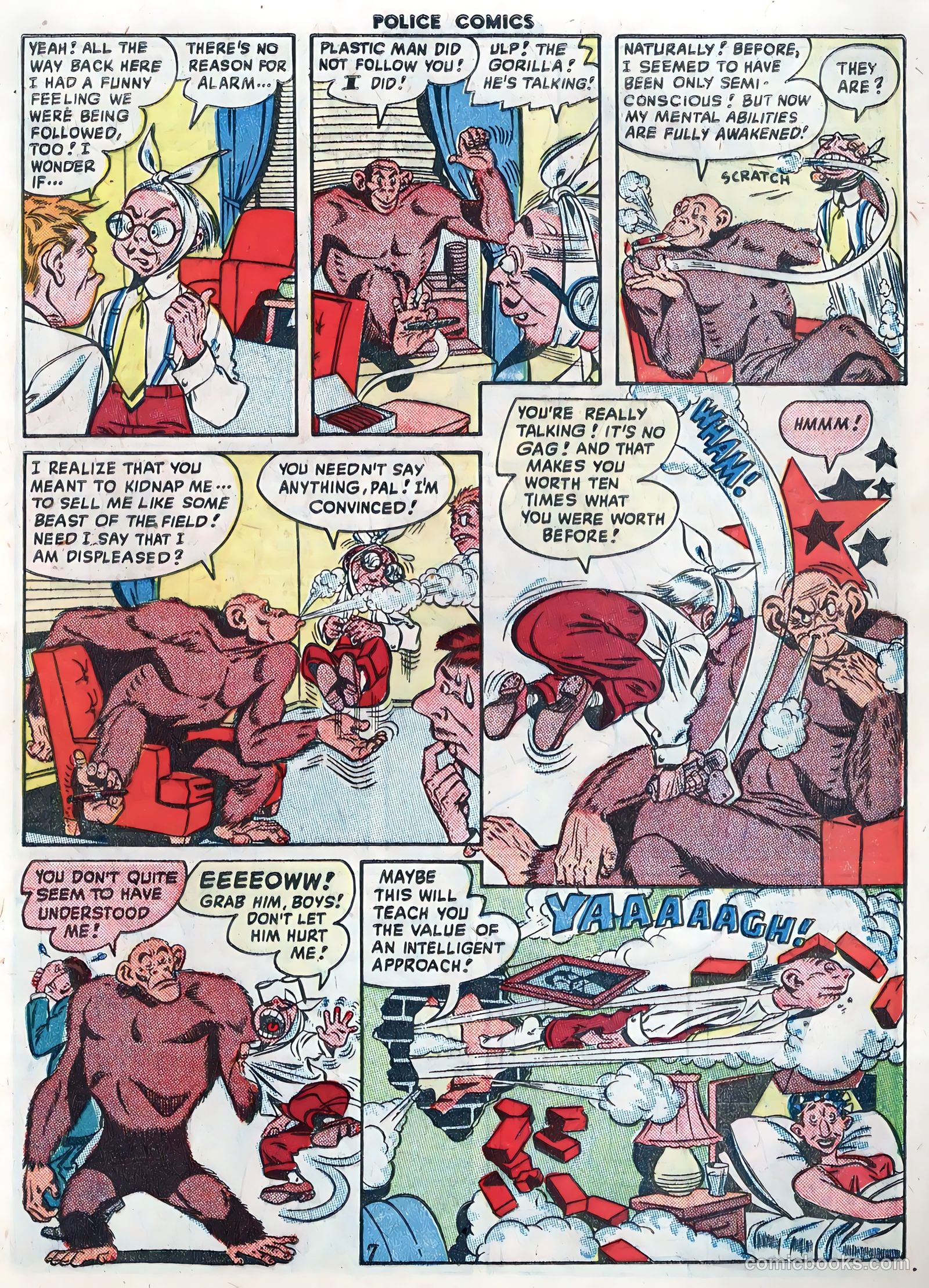 Police Comics #81 — page 9 of 52