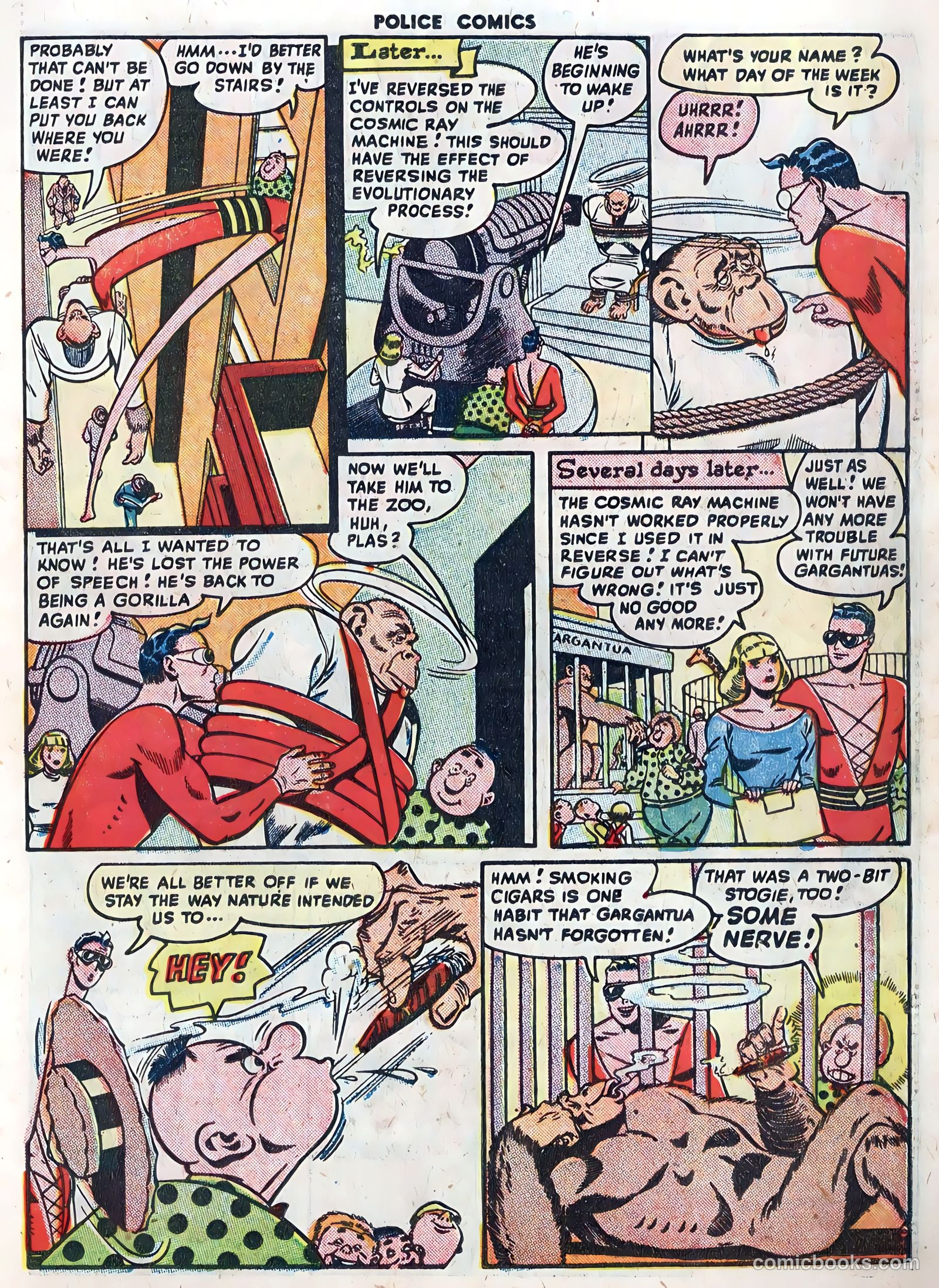 Police Comics #81 — page 17 of 52