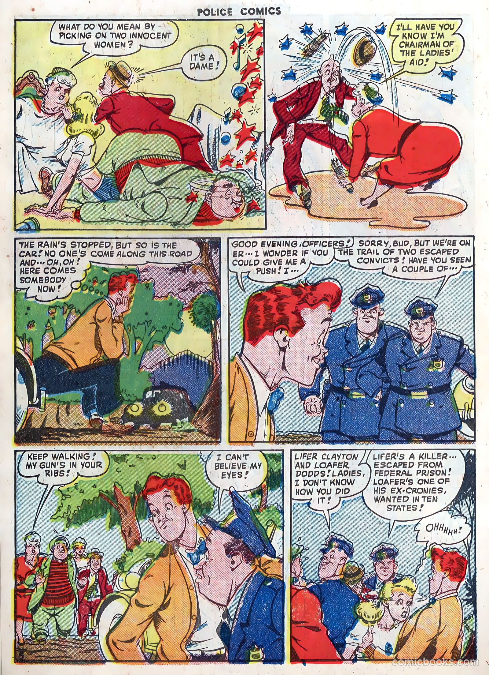 Police Comics #81 — page 22 of 52