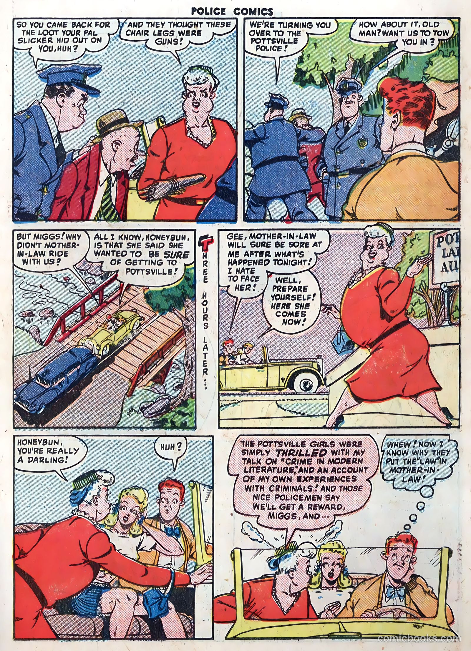 Police Comics #81 — page 23 of 52