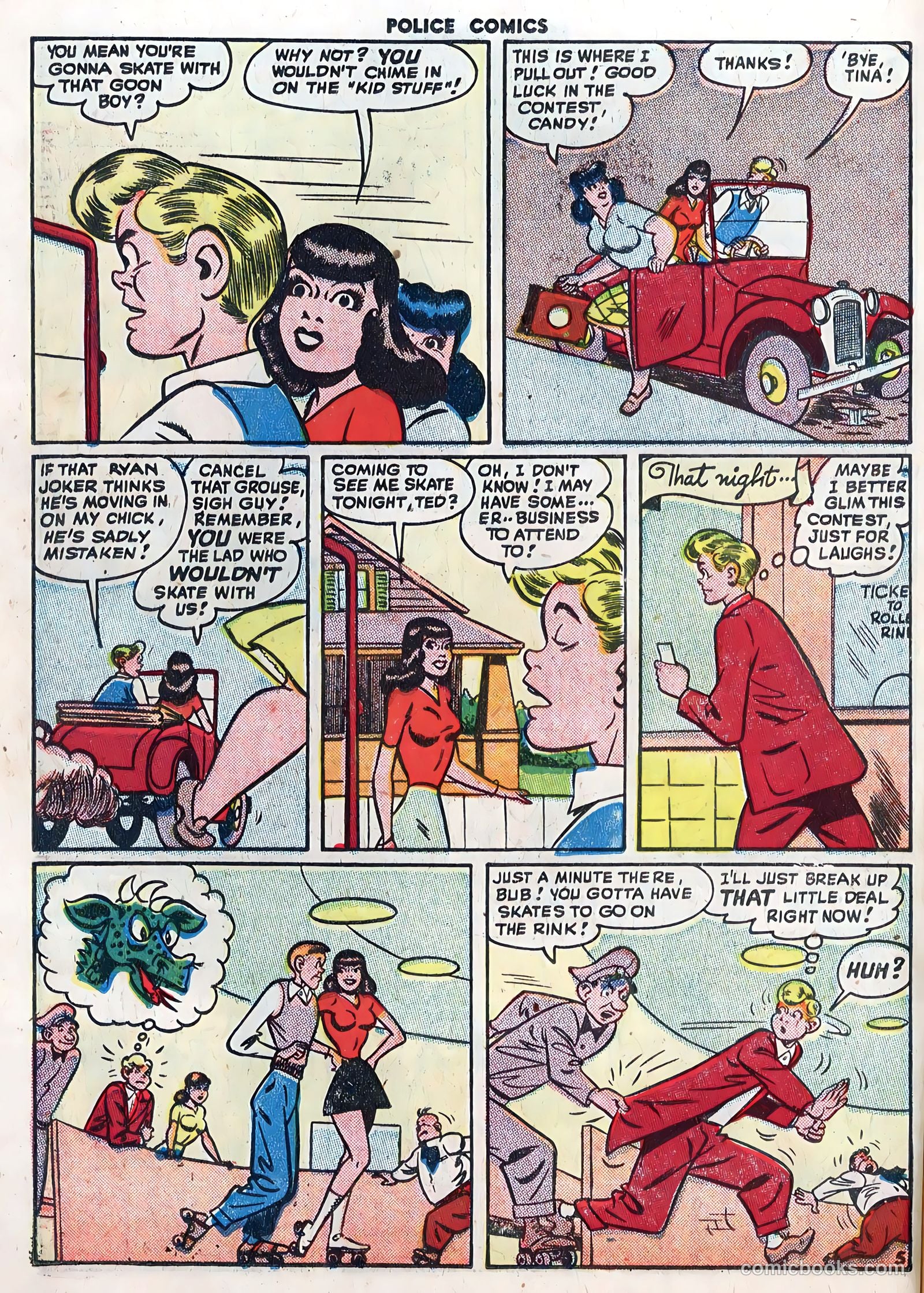 Police Comics #81 — page 30 of 52