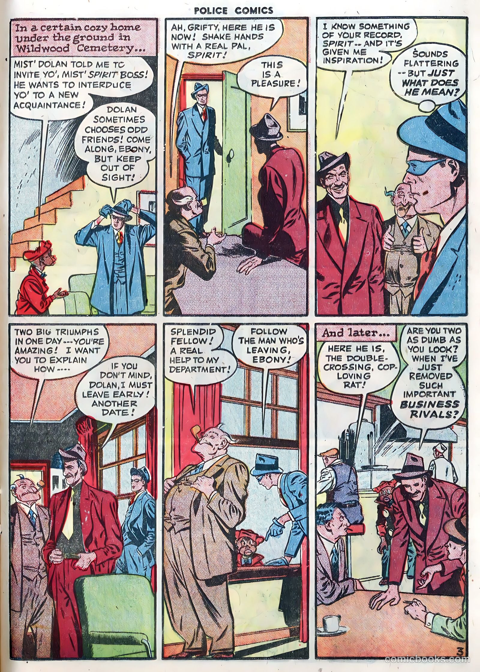 Police Comics #81 — page 35 of 52