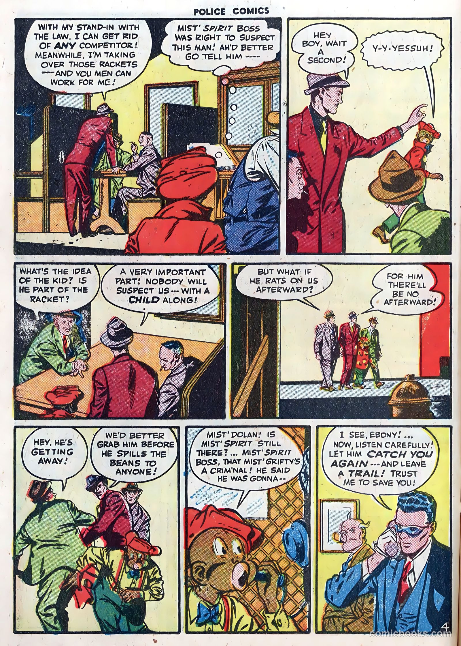 Police Comics #81 — page 36 of 52