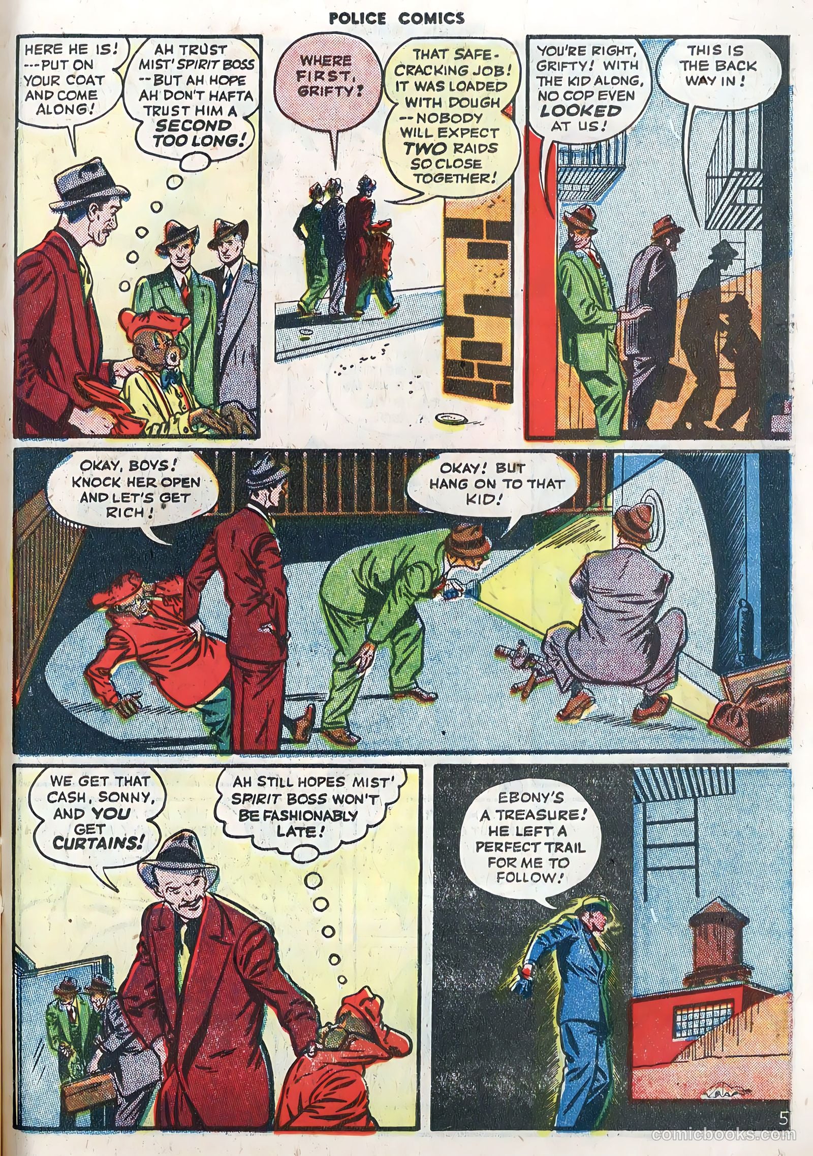 Police Comics #81 — page 37 of 52