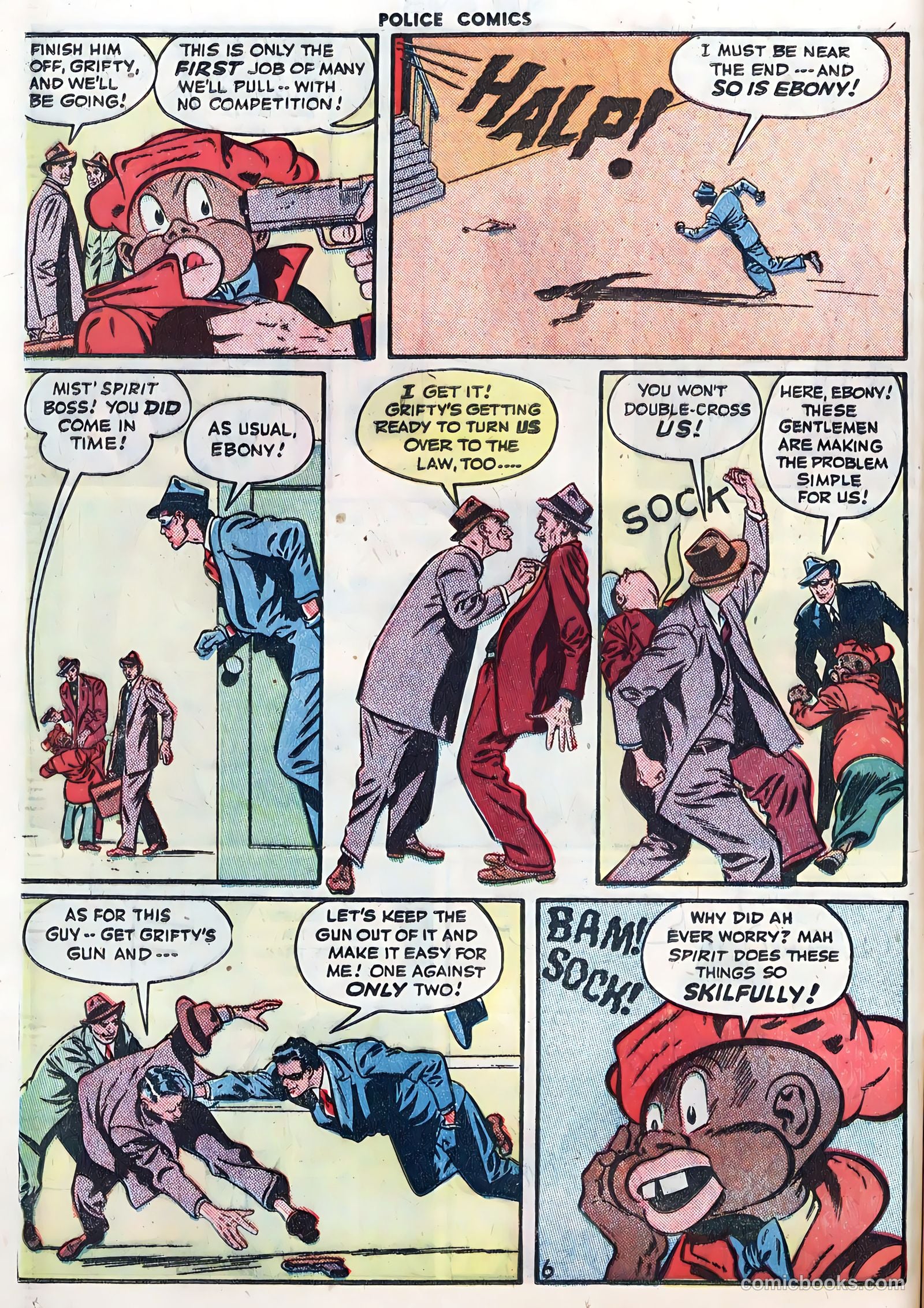 Police Comics #81 — page 38 of 52