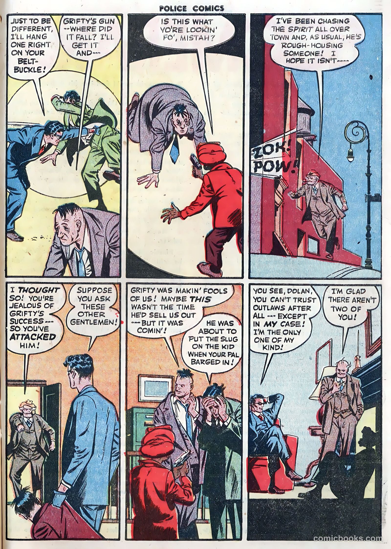 Police Comics #81 — page 39 of 52
