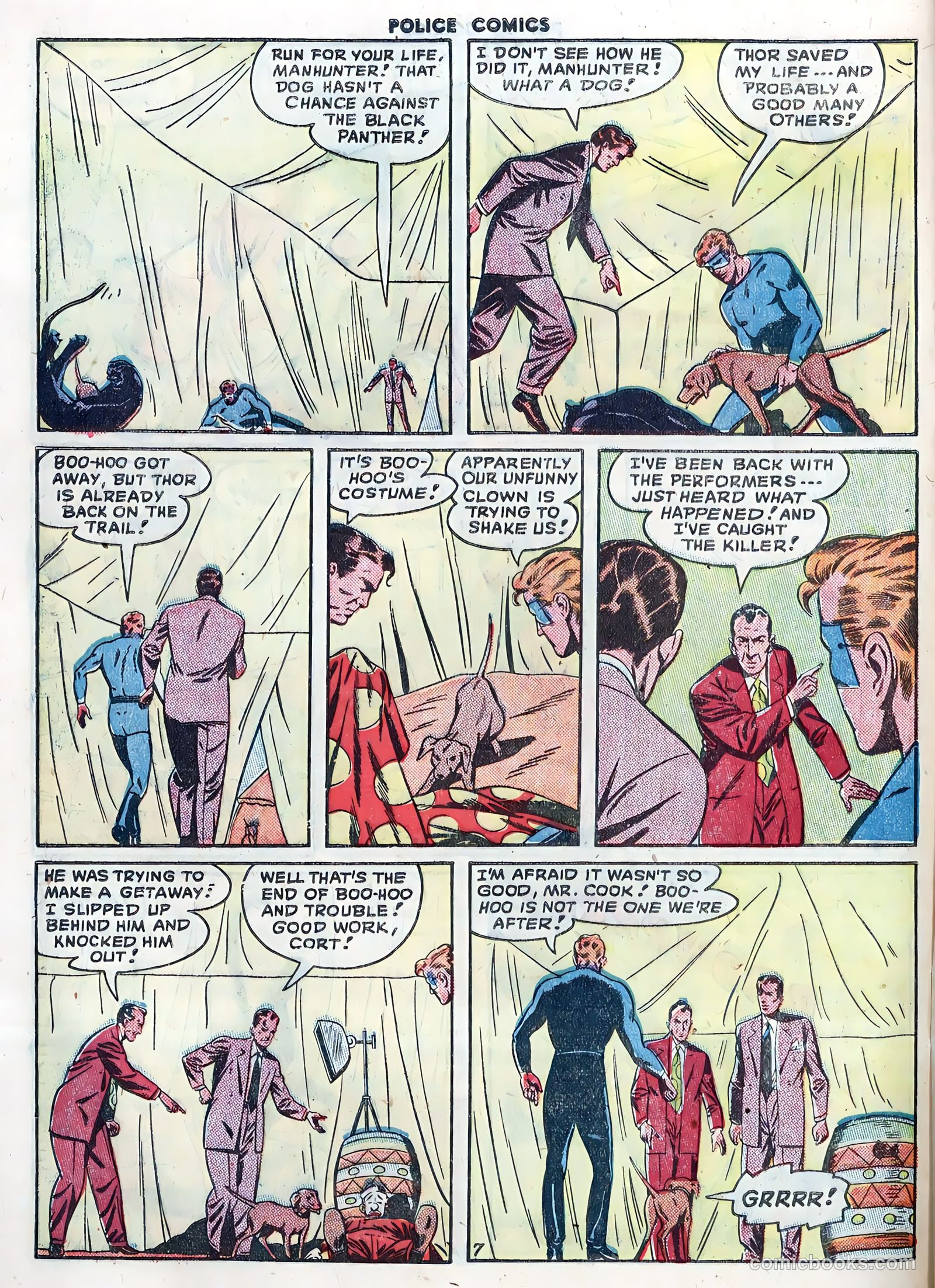 Police Comics #81 — page 48 of 52