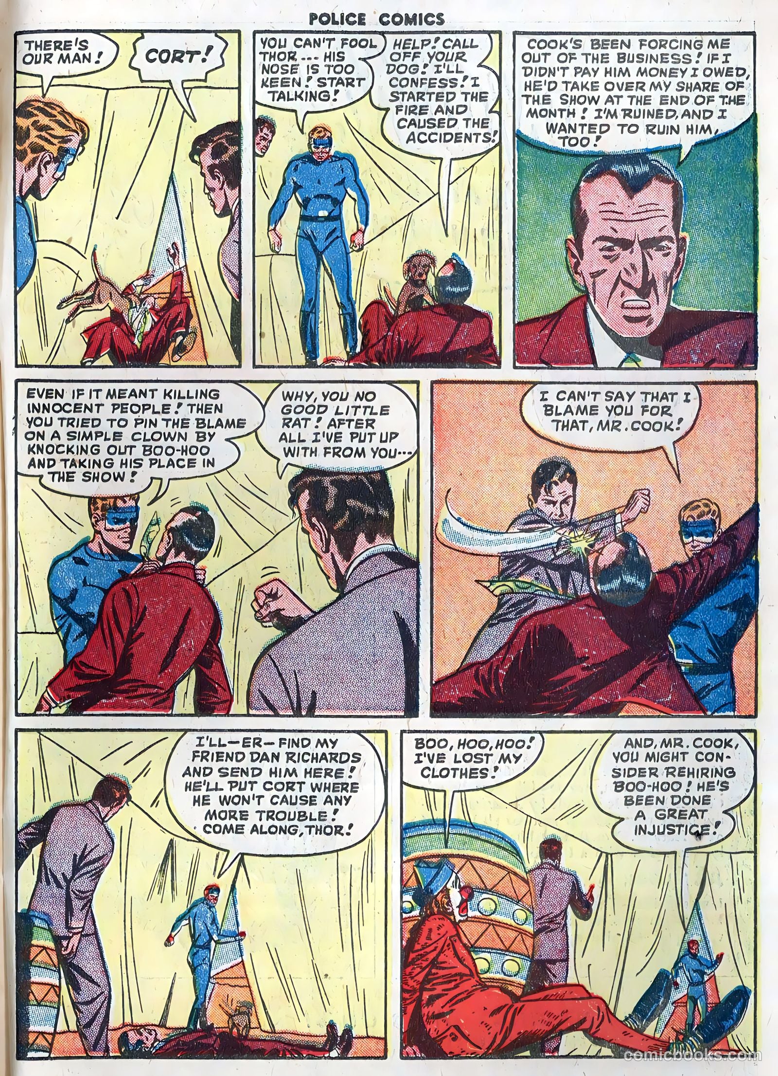 Police Comics #81 — page 49 of 52