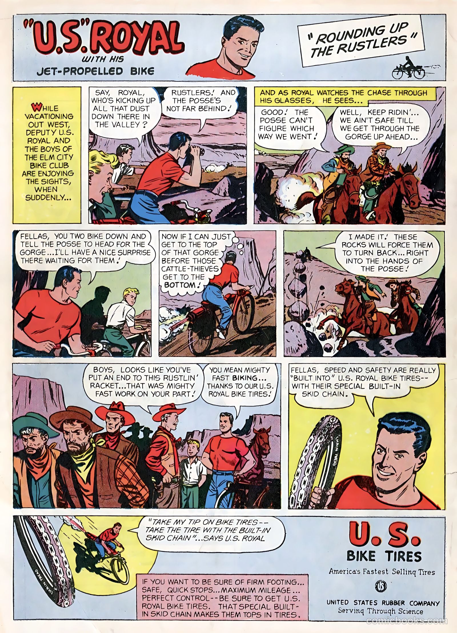 Police Comics #81 — page 52 of 52