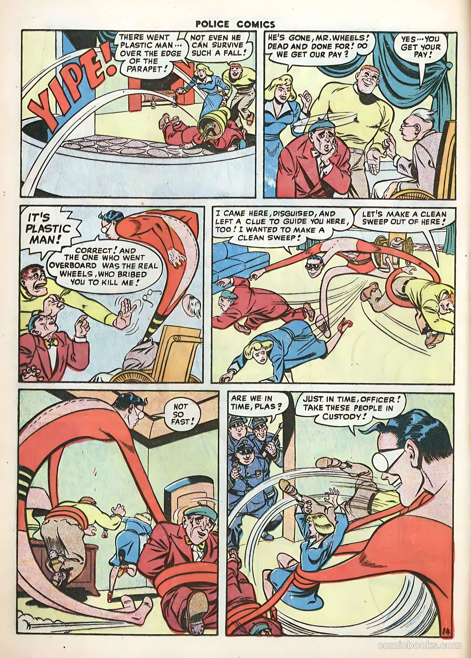 Police Comics #82 — page 16 of 52
