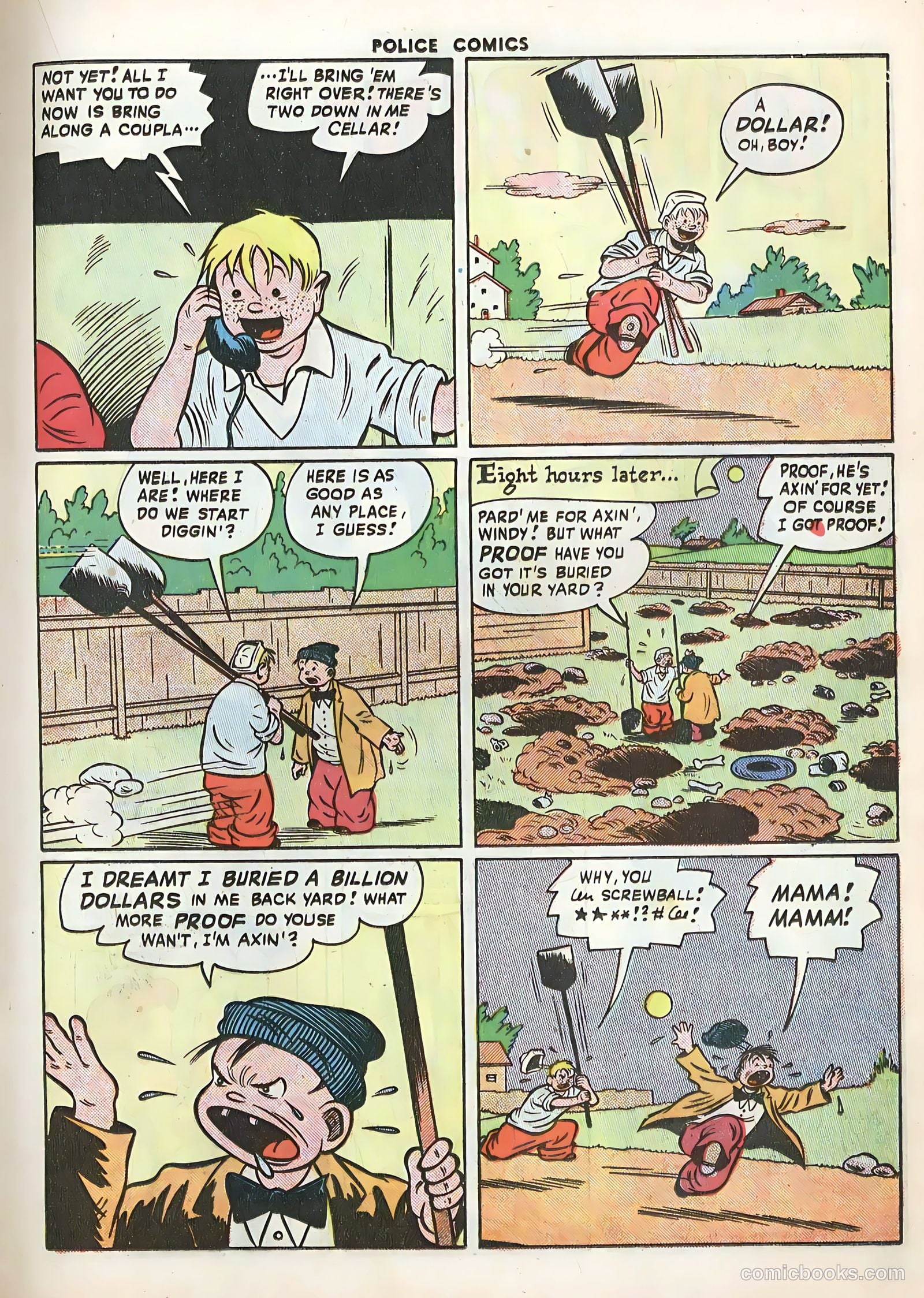 Police Comics #82 — page 19 of 52