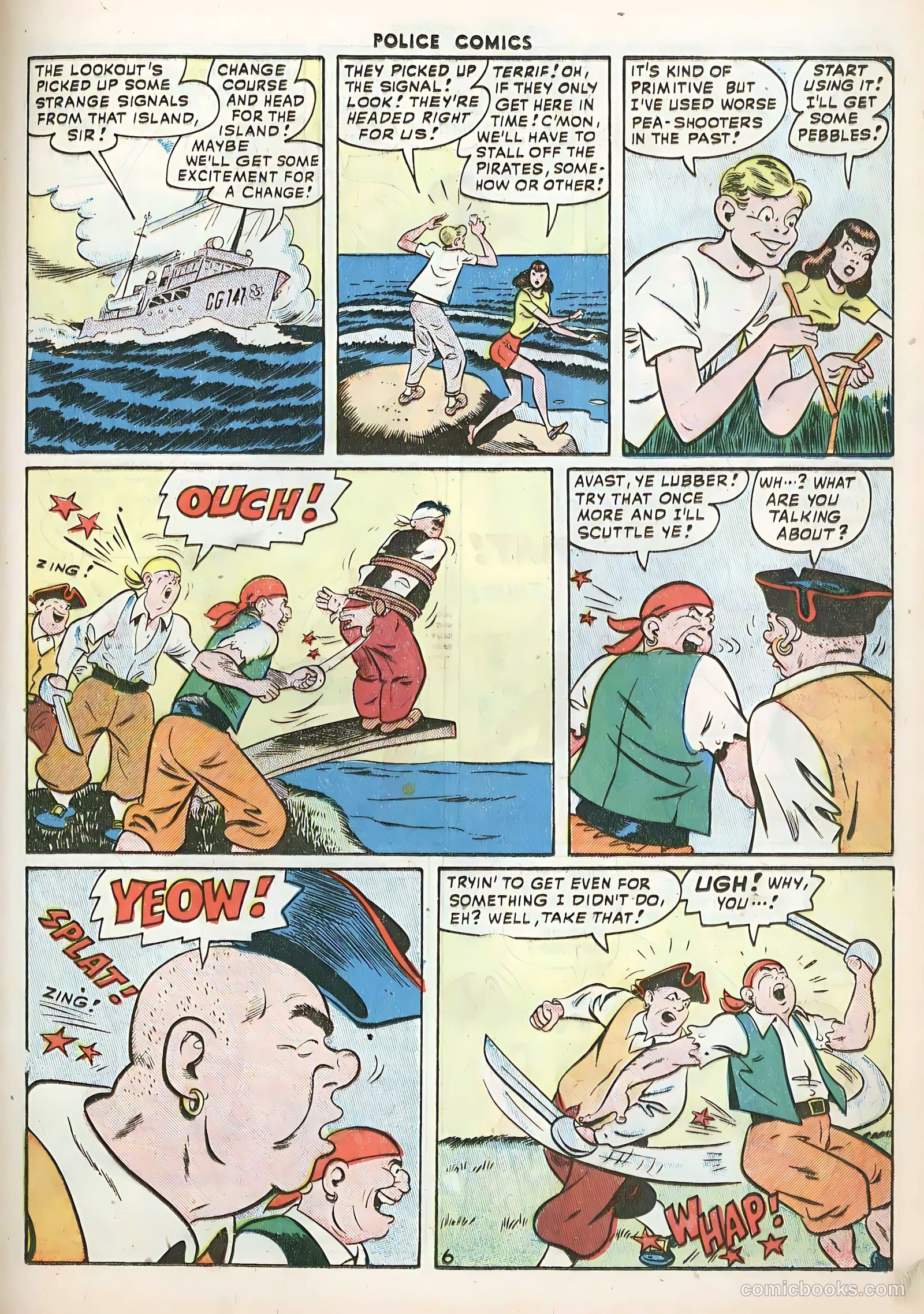Police Comics #82 — page 31 of 52