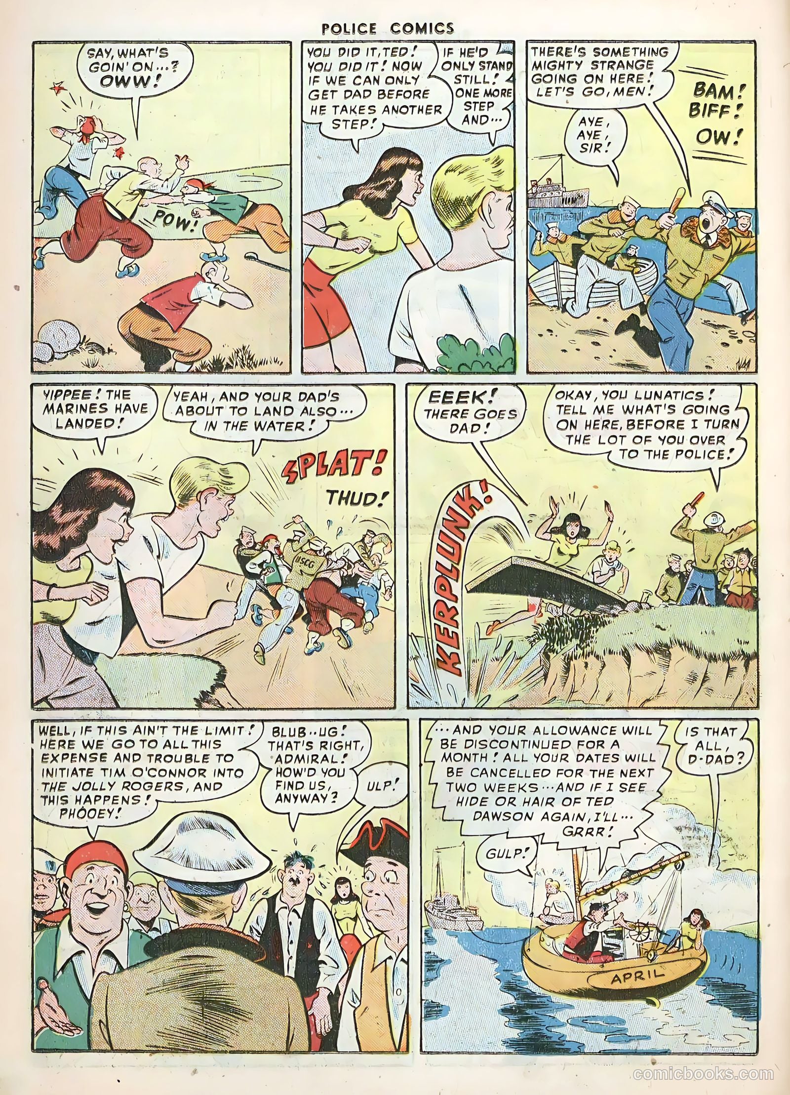 Police Comics #82 — page 32 of 52