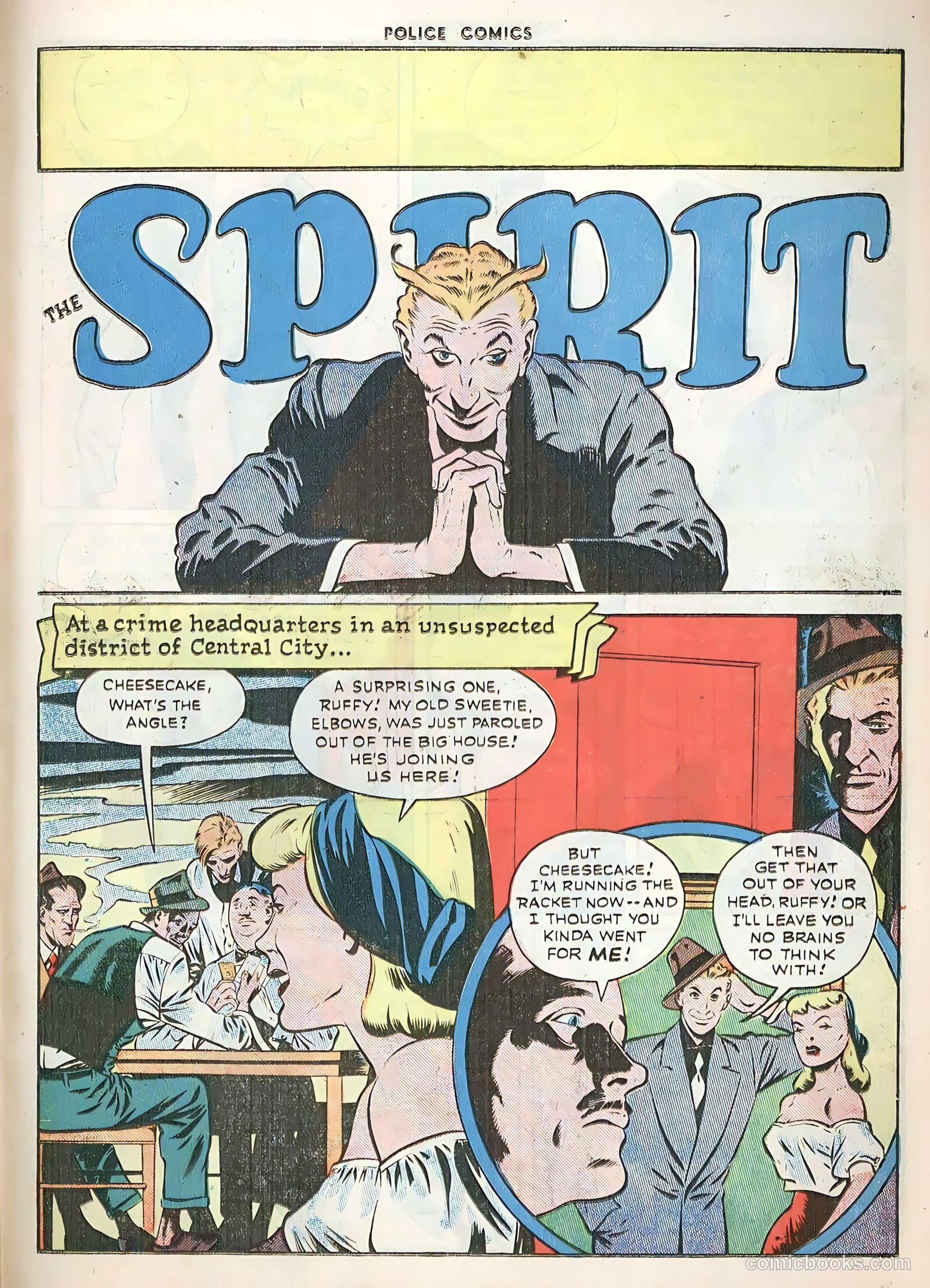 Police Comics #82 — page 33 of 52