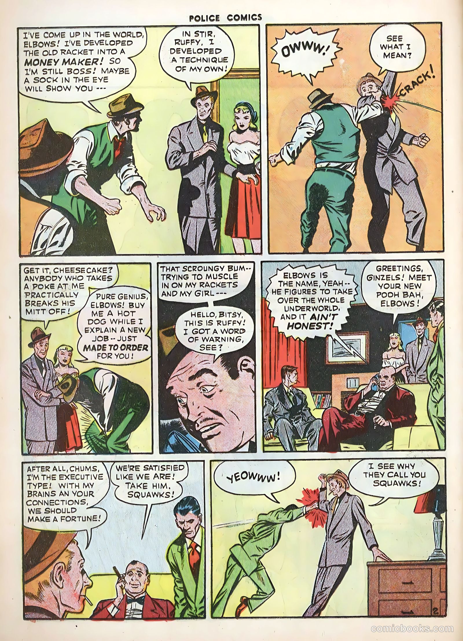 Police Comics #82 — page 34 of 52