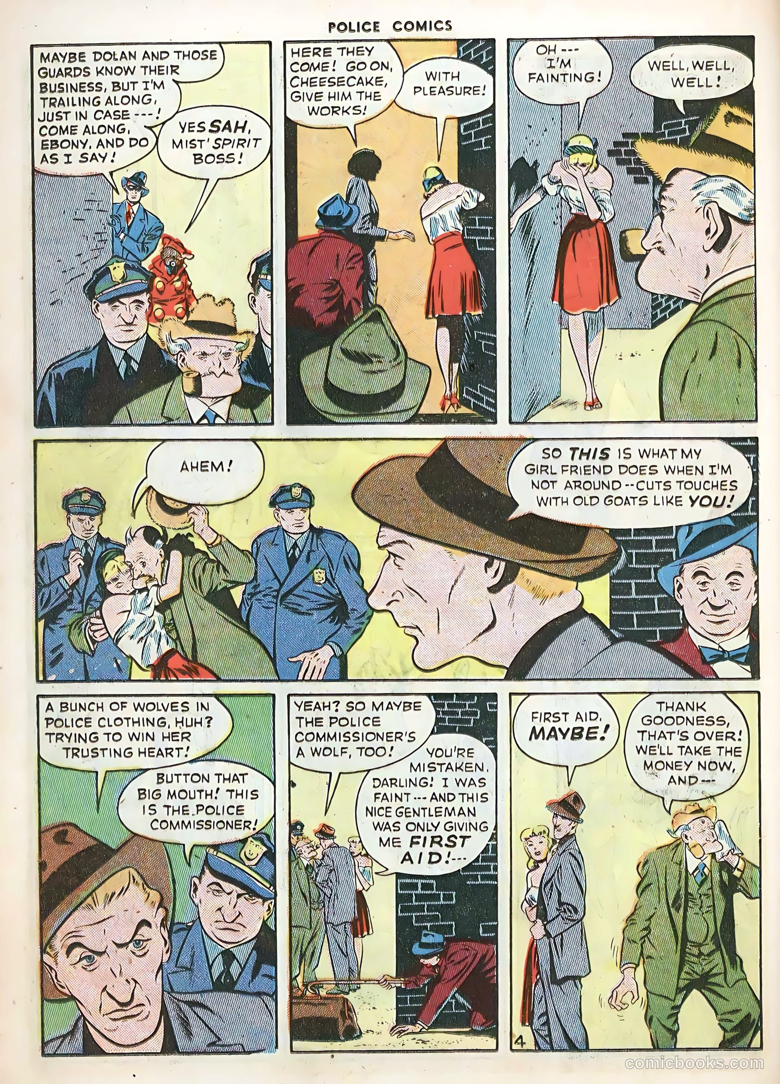 Police Comics #82 — page 36 of 52