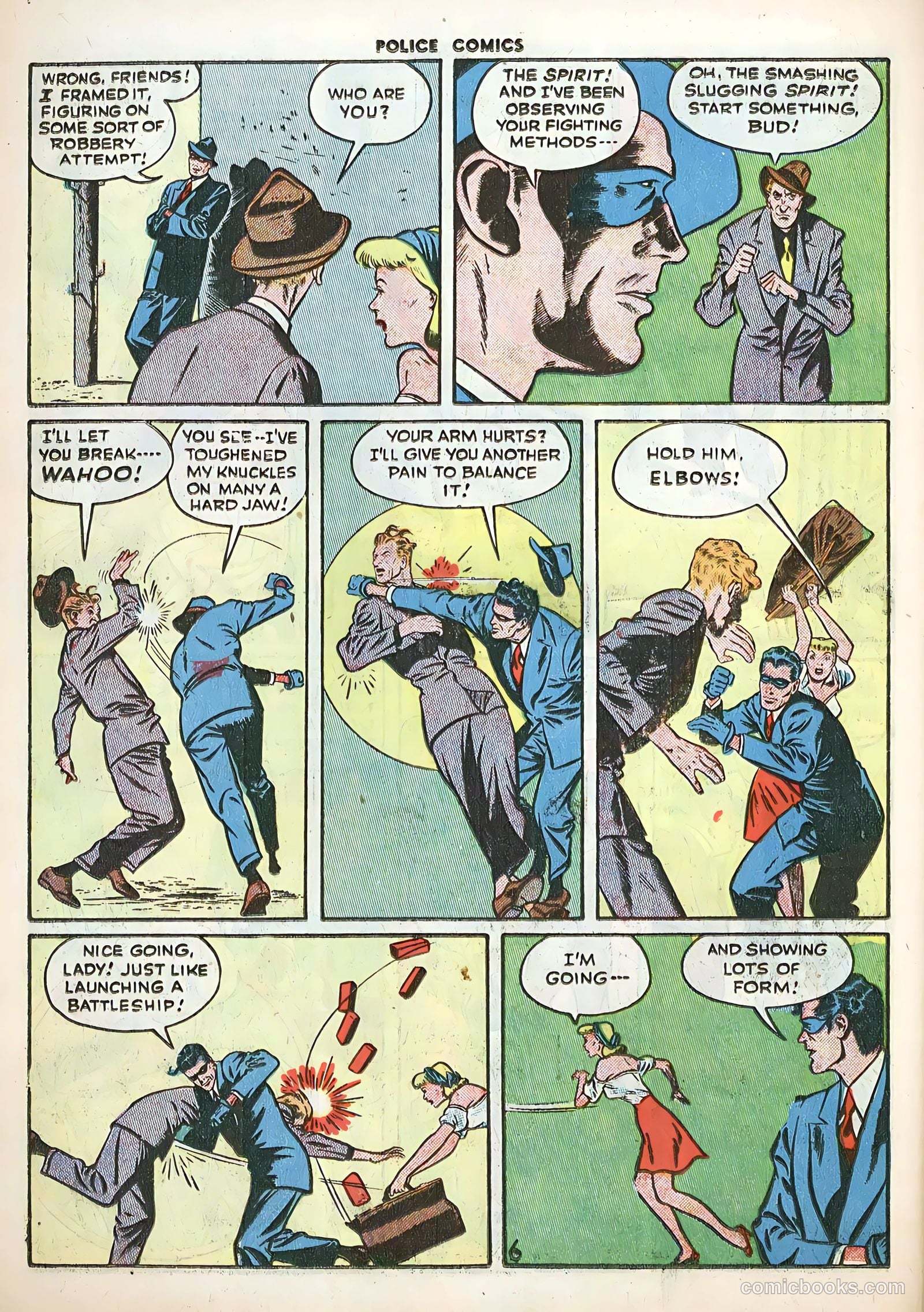 Police Comics #82 — page 38 of 52