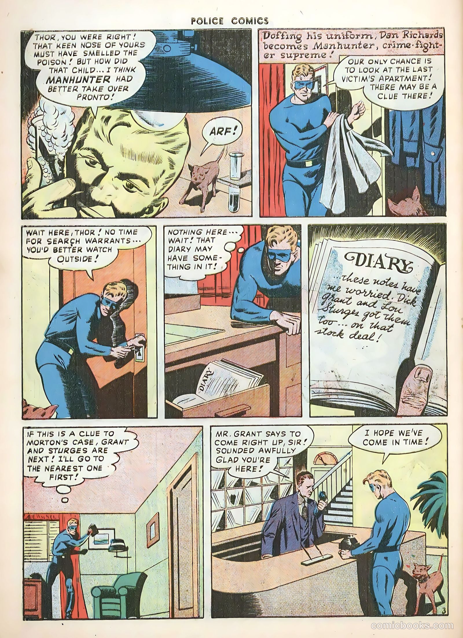 Police Comics #82 — page 44 of 52