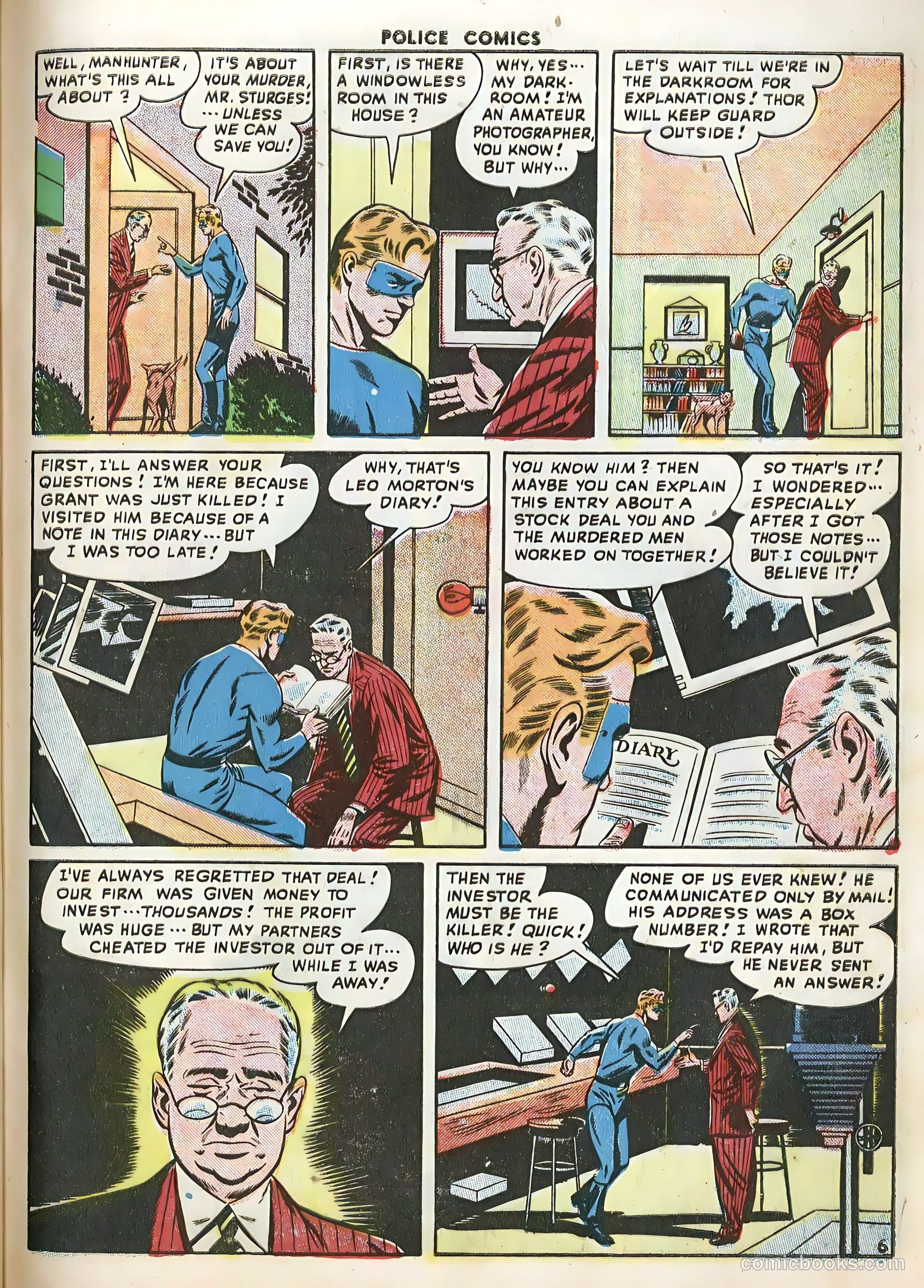Police Comics #82 — page 47 of 52