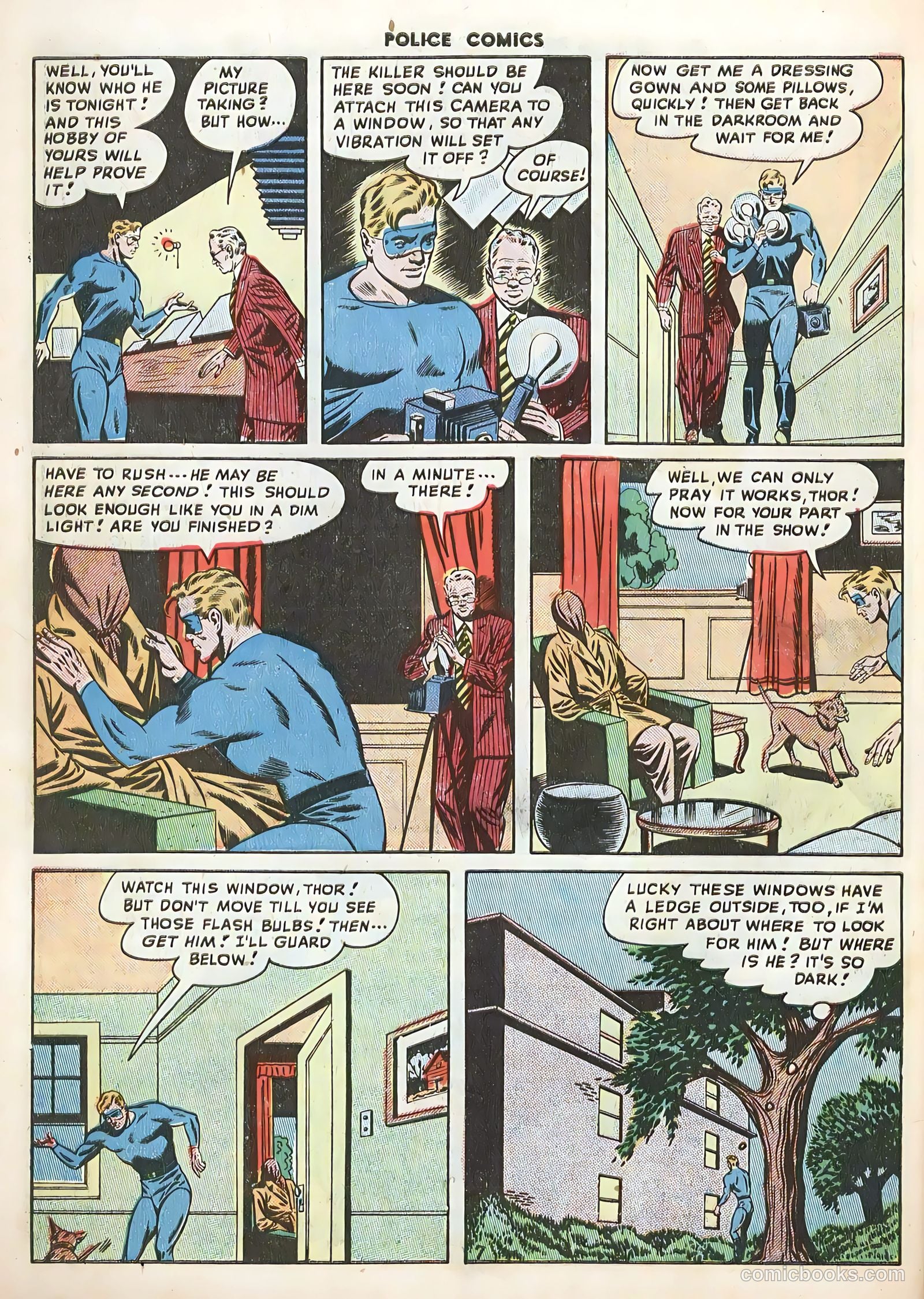 Police Comics #82 — page 48 of 52