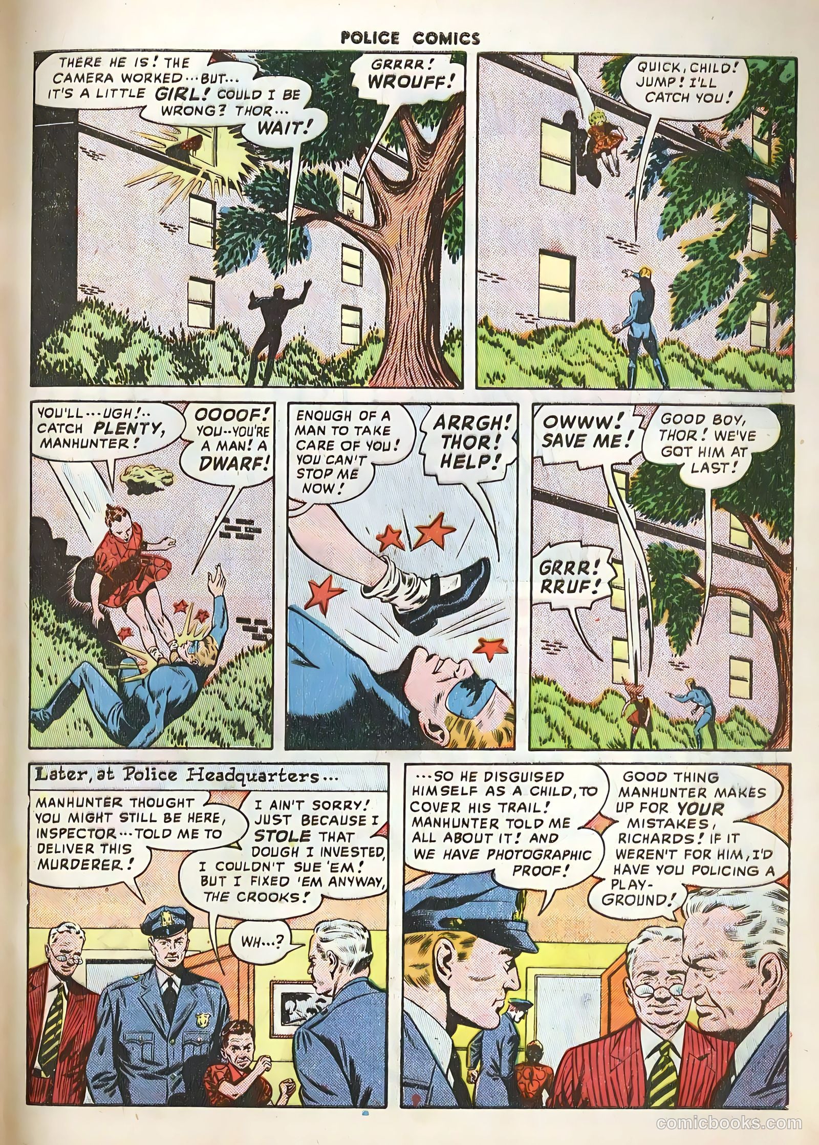 Police Comics #82 — page 49 of 52