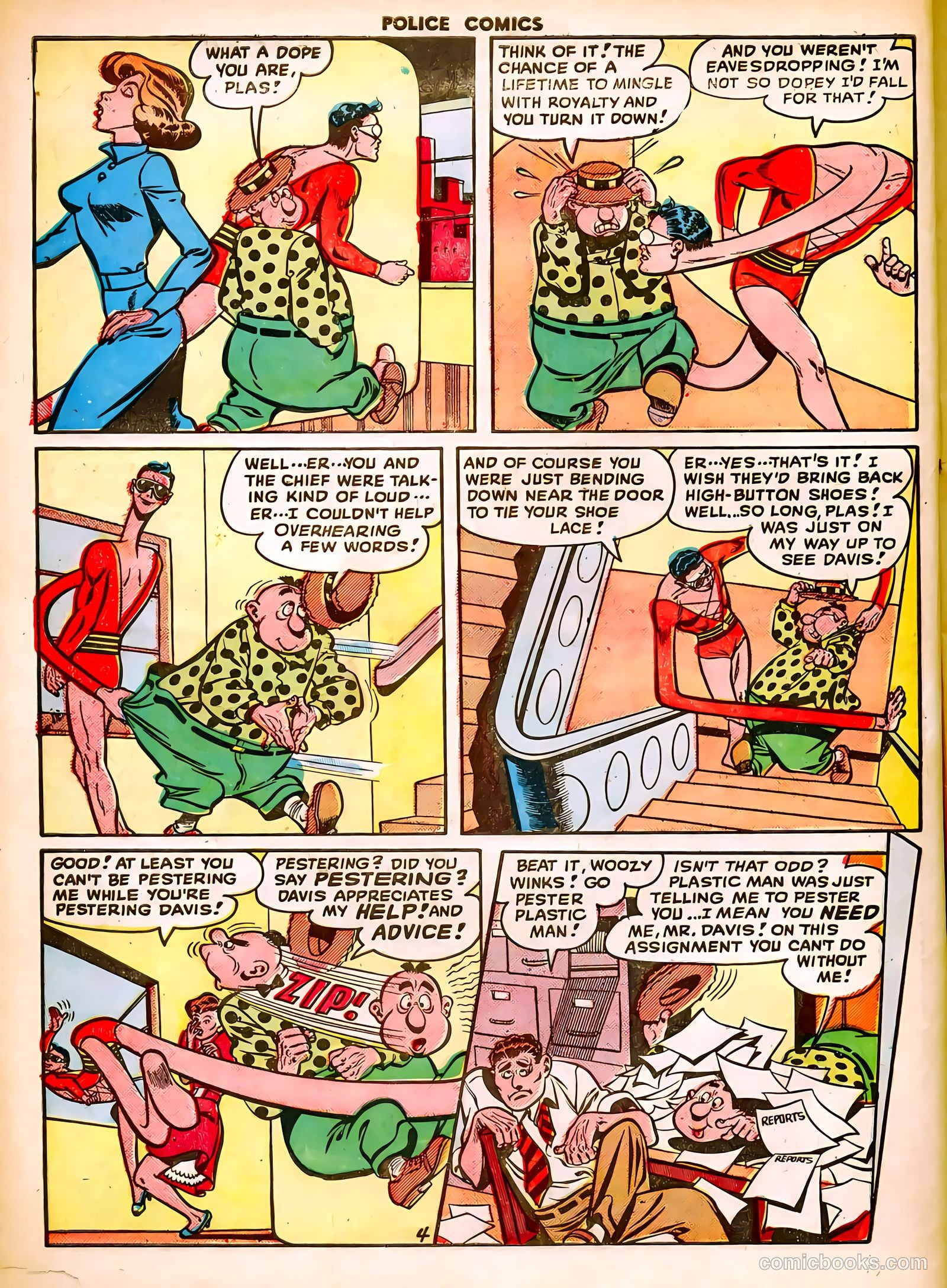 Police Comics #83 — page 8 of 52