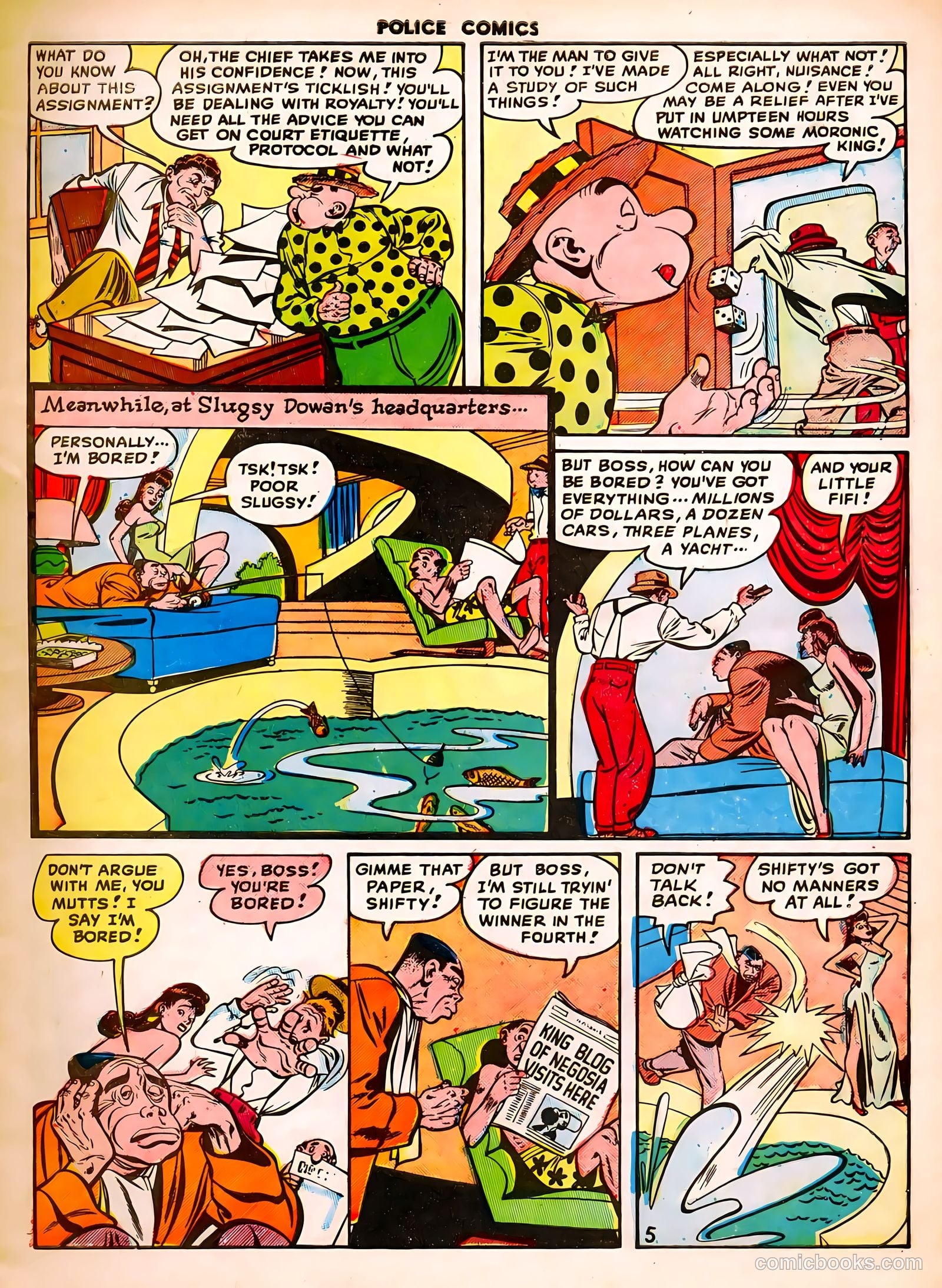 Police Comics #83 — page 9 of 52