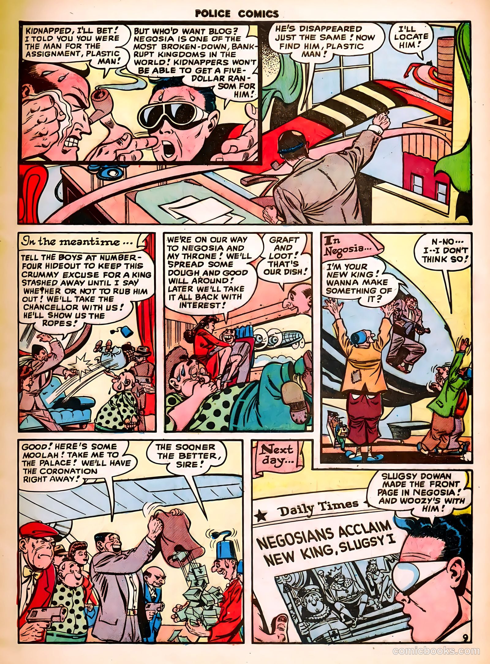 Police Comics #83 — page 13 of 52