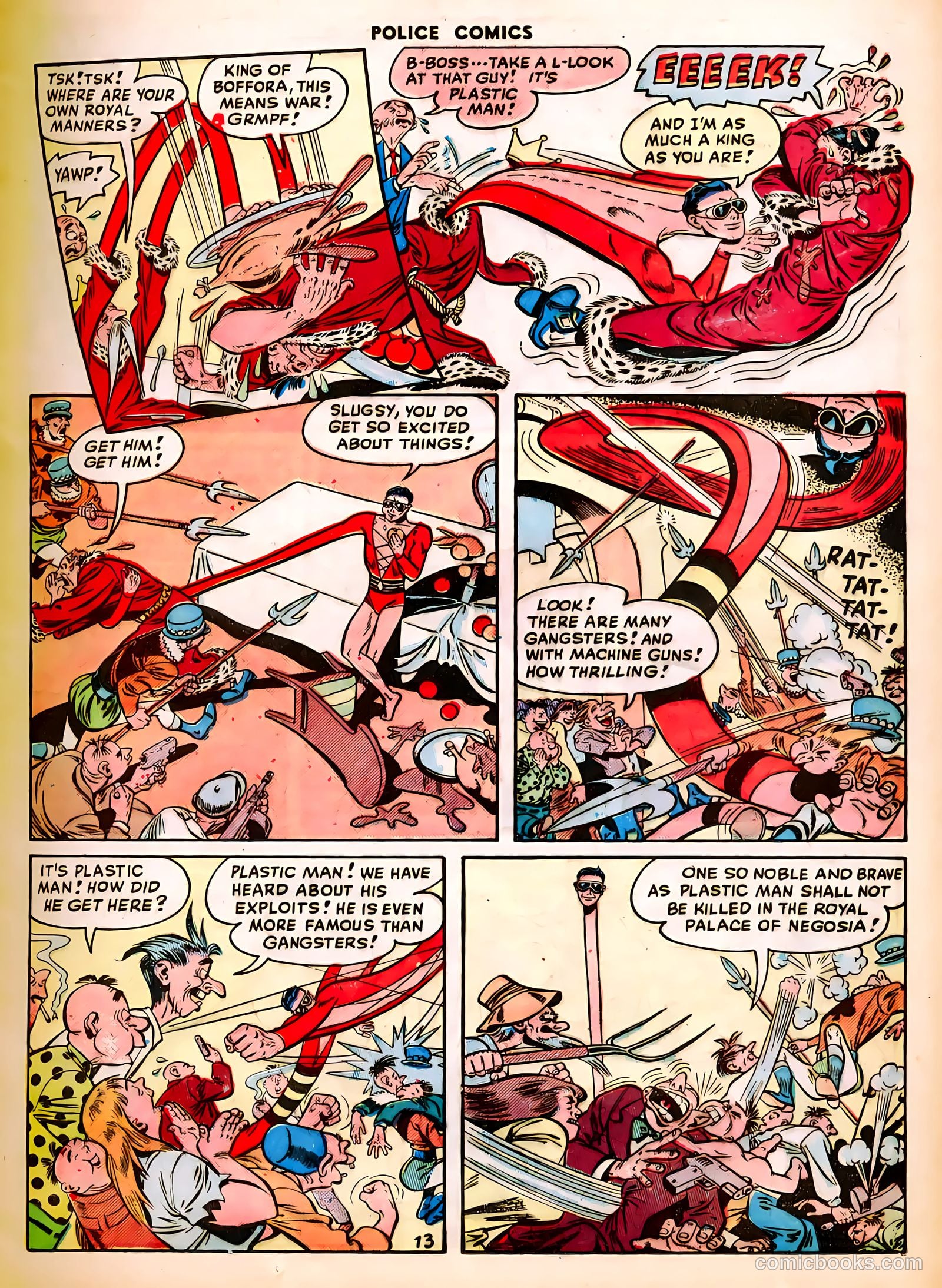 Police Comics #83 — page 17 of 52