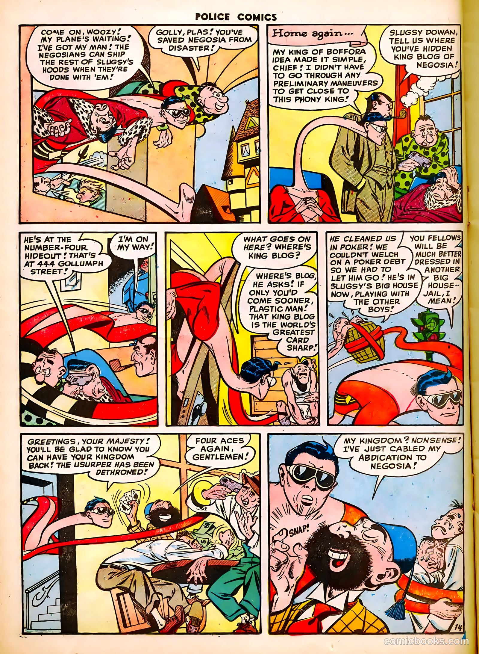 Police Comics #83 — page 18 of 52