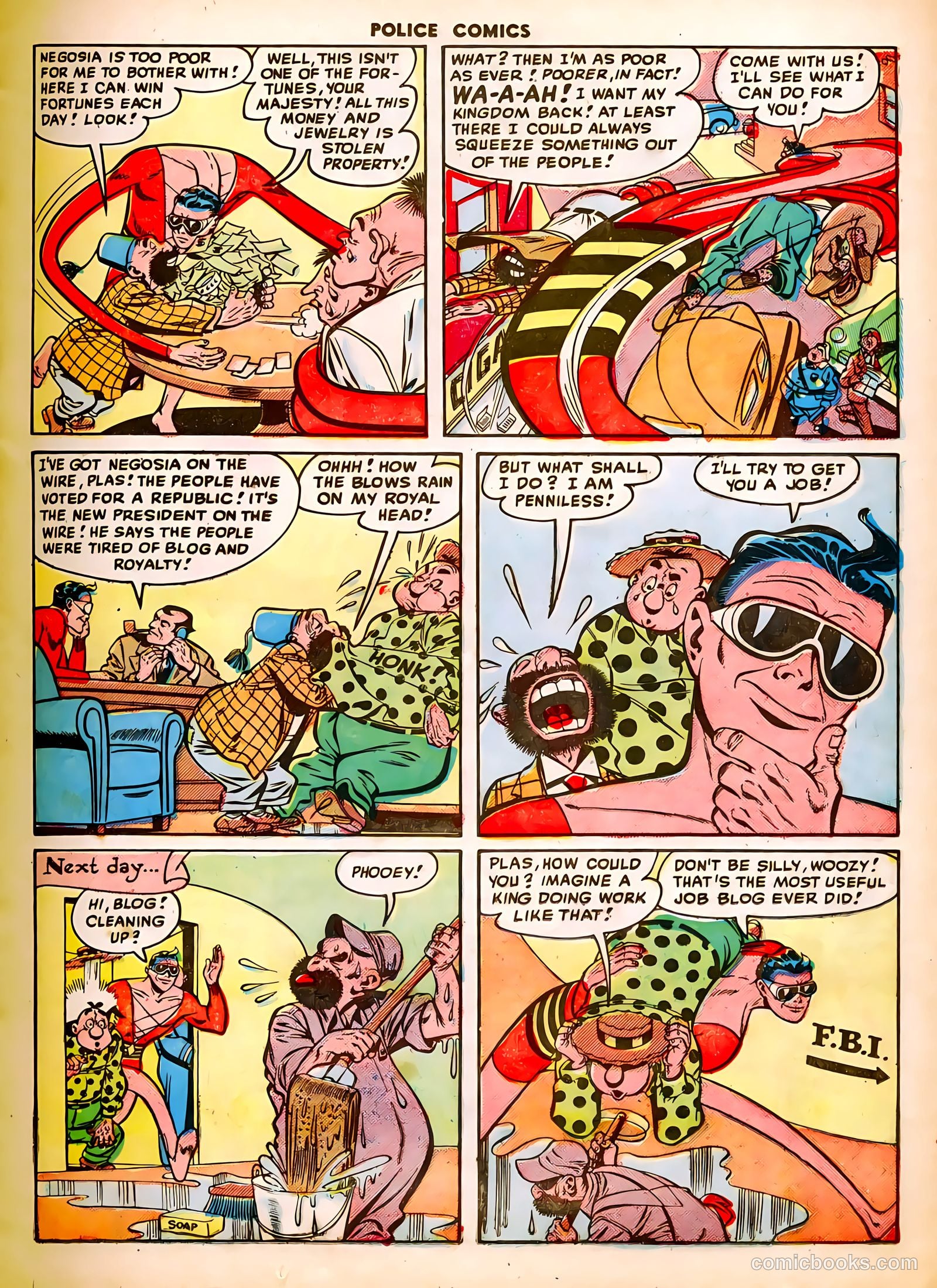 Police Comics #83 — page 19 of 52