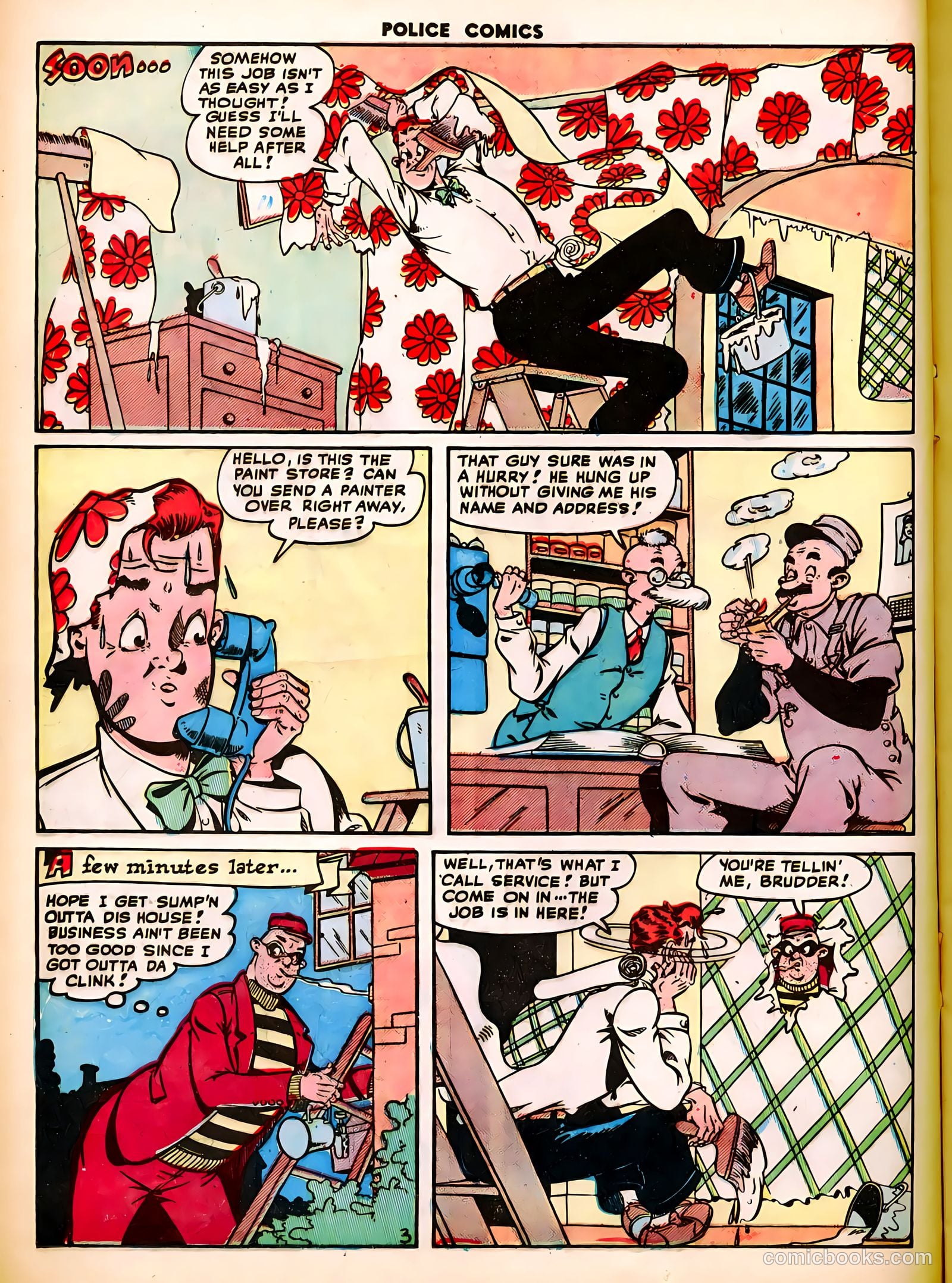 Police Comics #83 — page 22 of 52