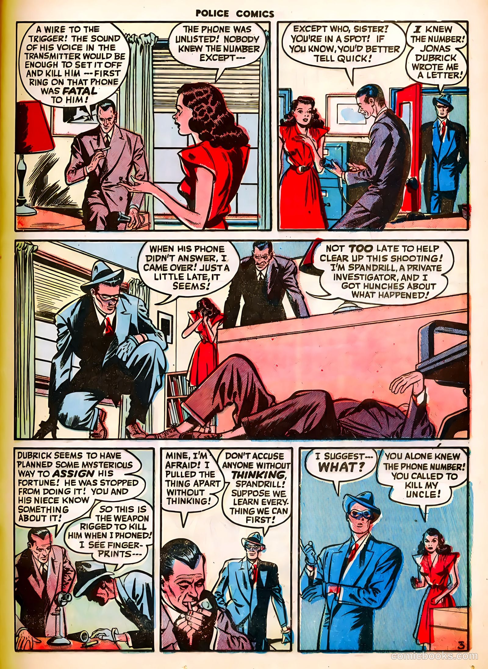 Police Comics #83 — page 37 of 52