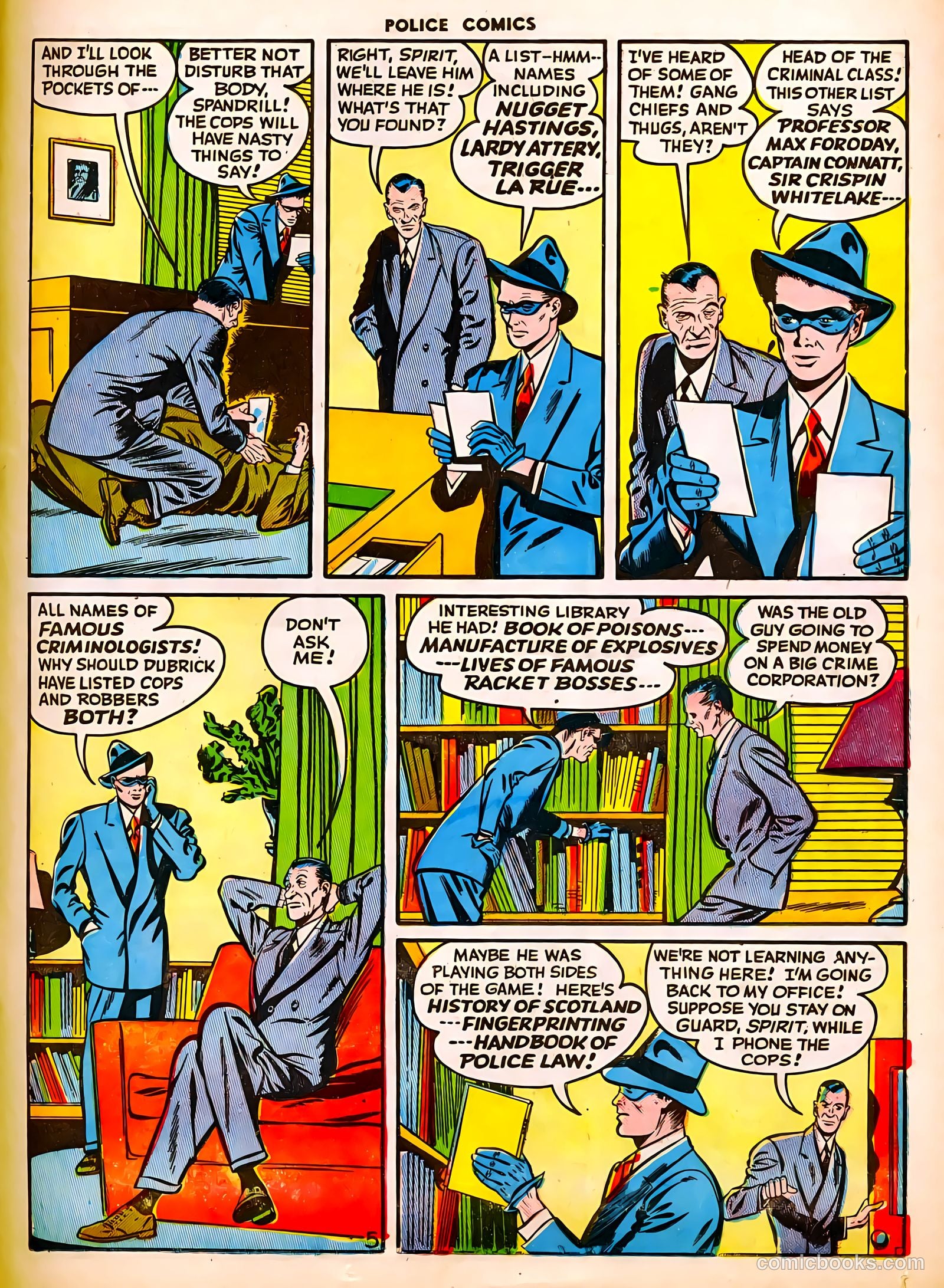 Police Comics #83 — page 39 of 52