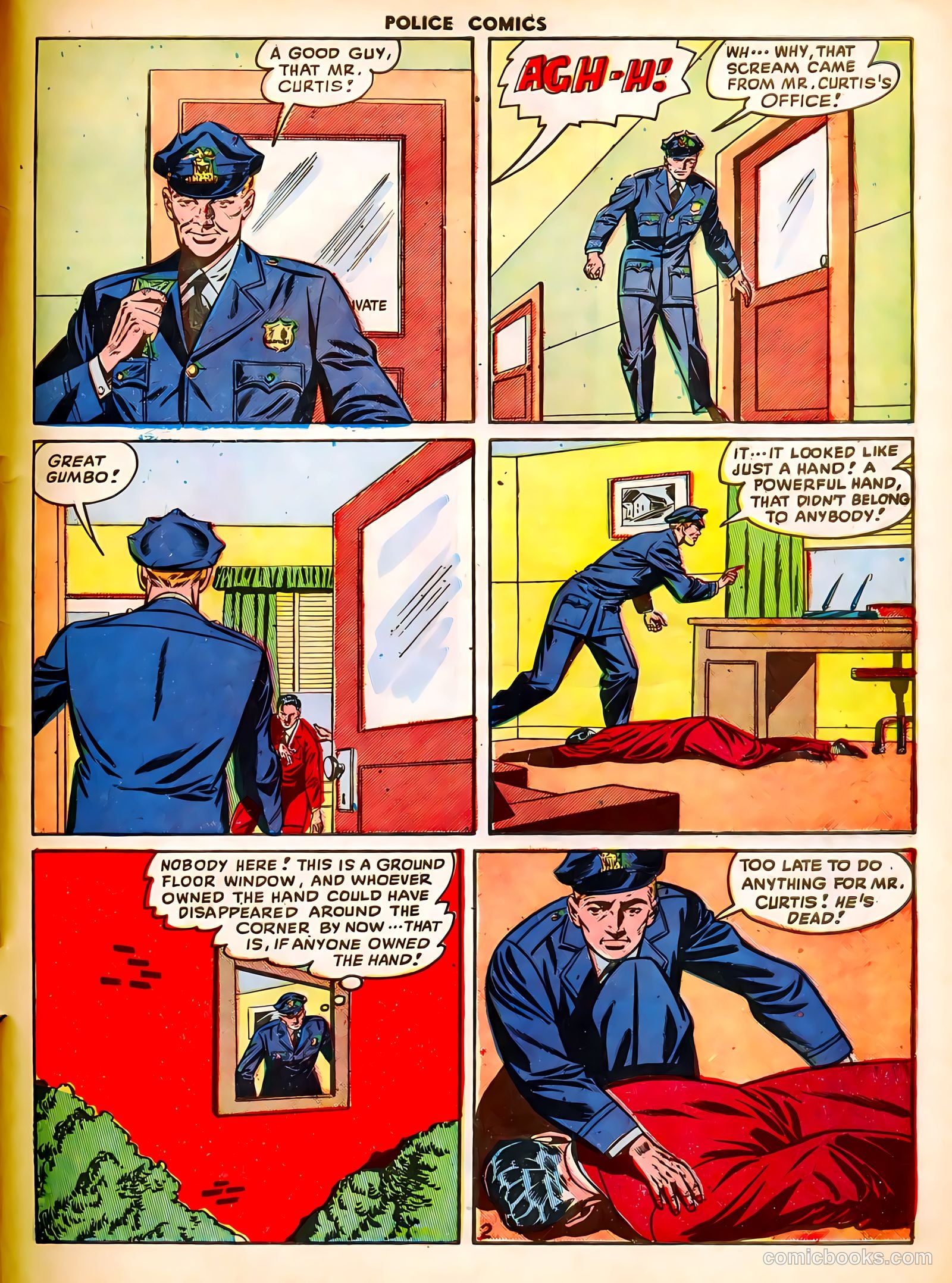 Police Comics #83 — page 45 of 52