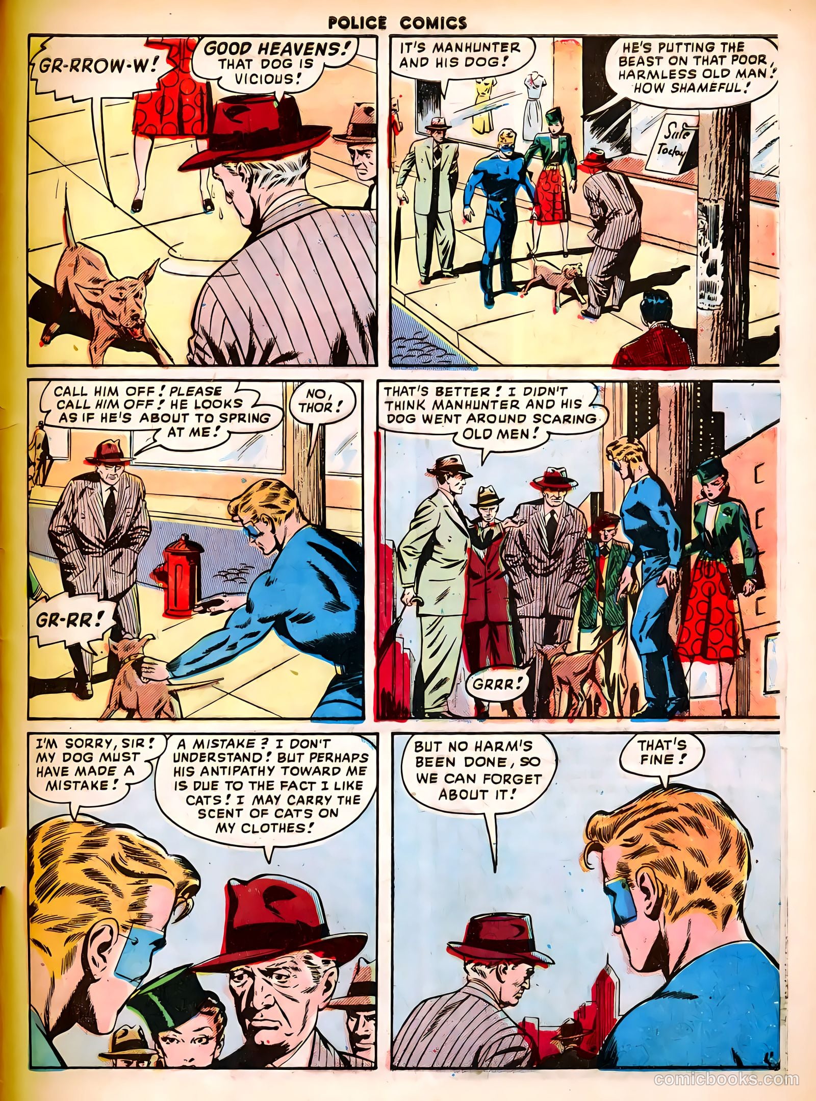 Police Comics #83 — page 47 of 52