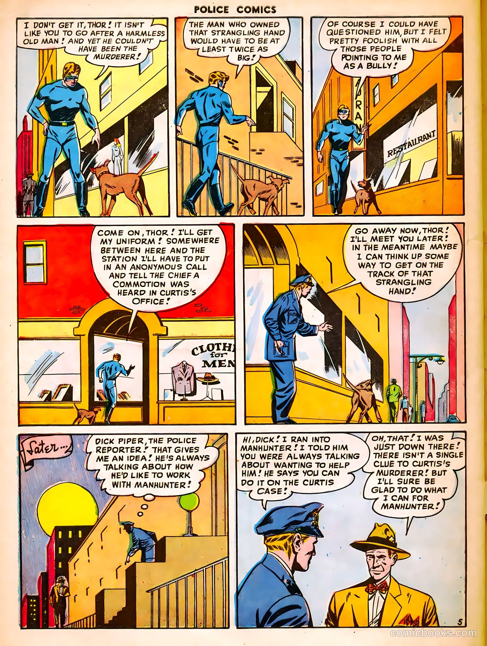 Police Comics #83 — page 48 of 52