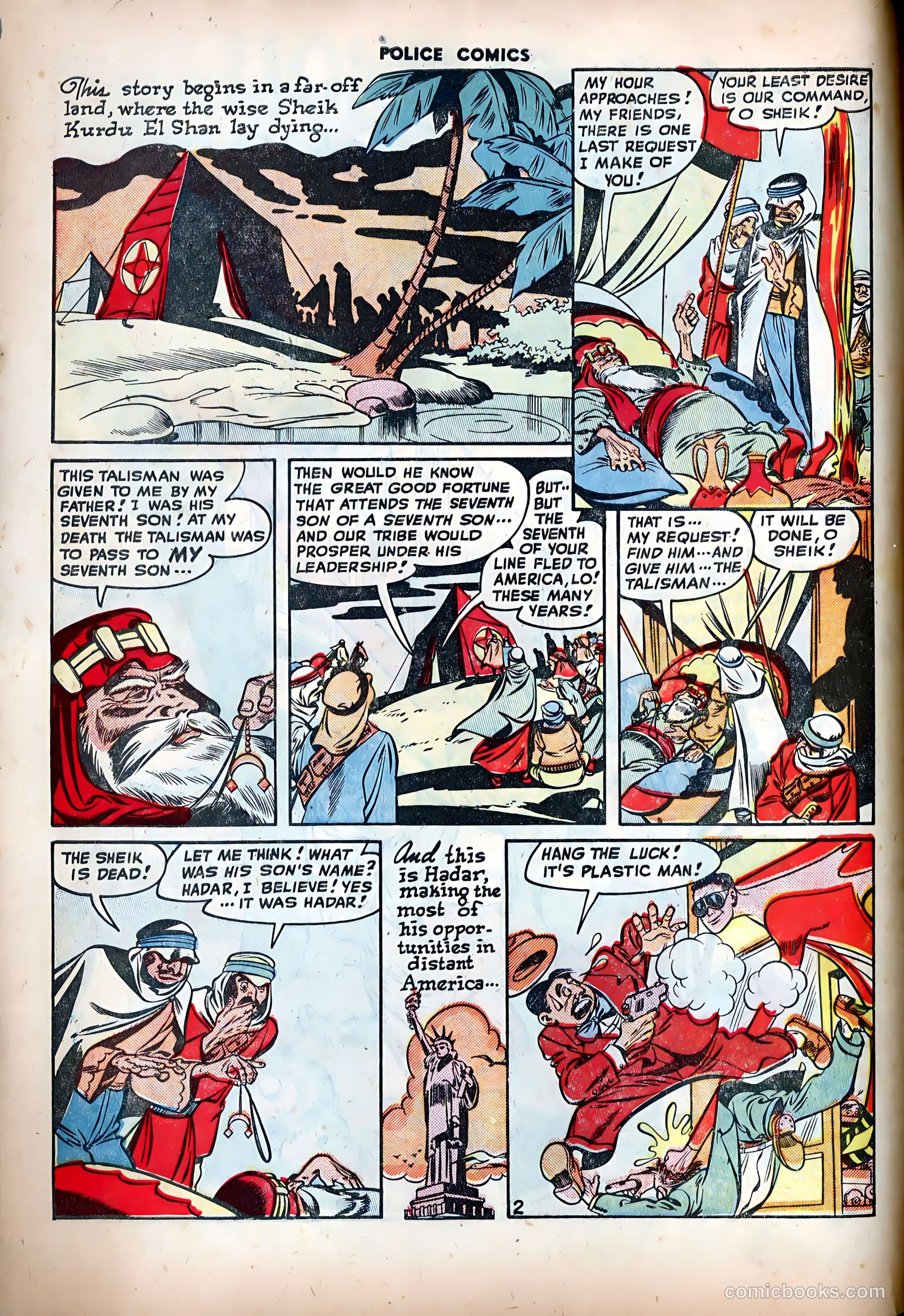 Police Comics #84 — page 4 of 52