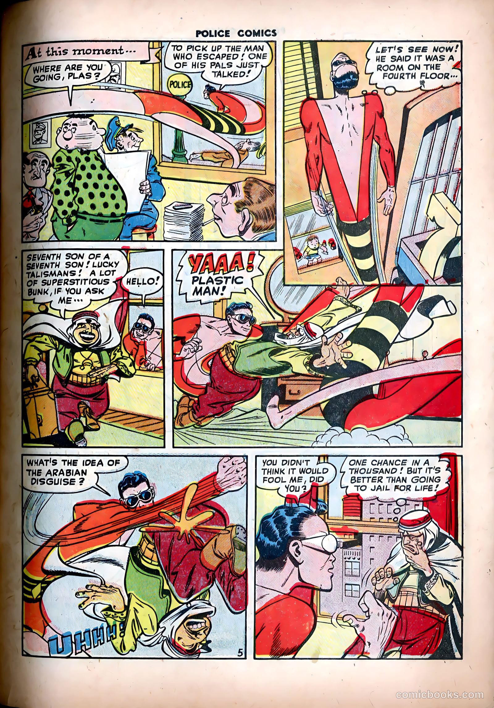 Police Comics #84 — page 7 of 52
