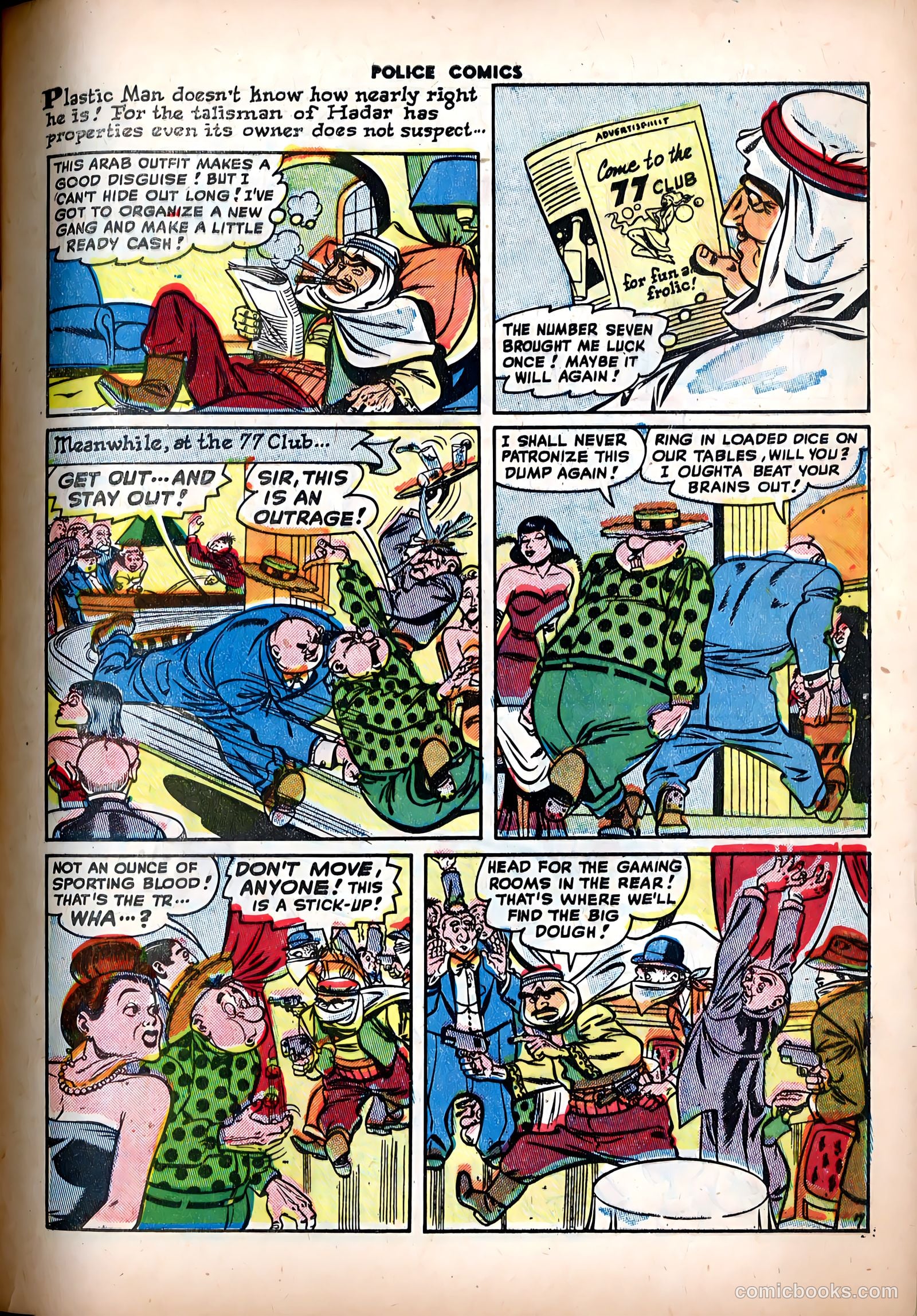 Police Comics #84 — page 9 of 52