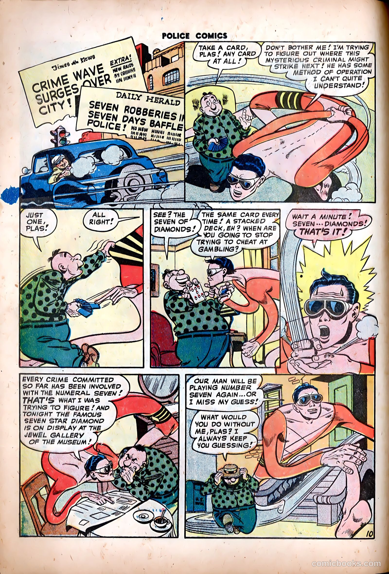 Police Comics #84 — page 12 of 52