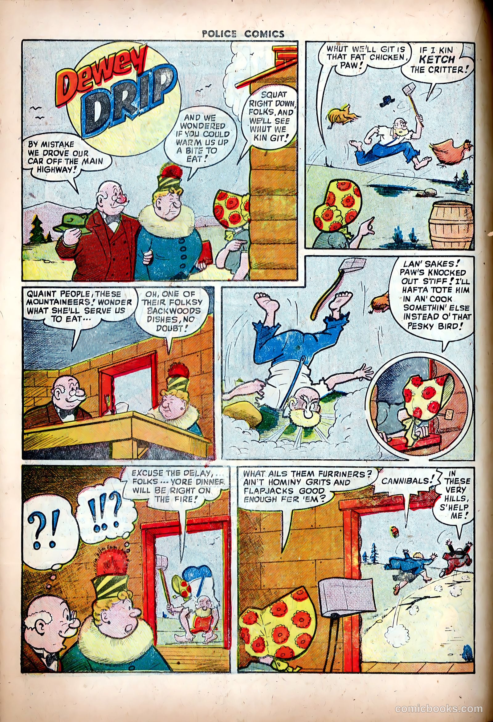 Police Comics #84 — page 18 of 52