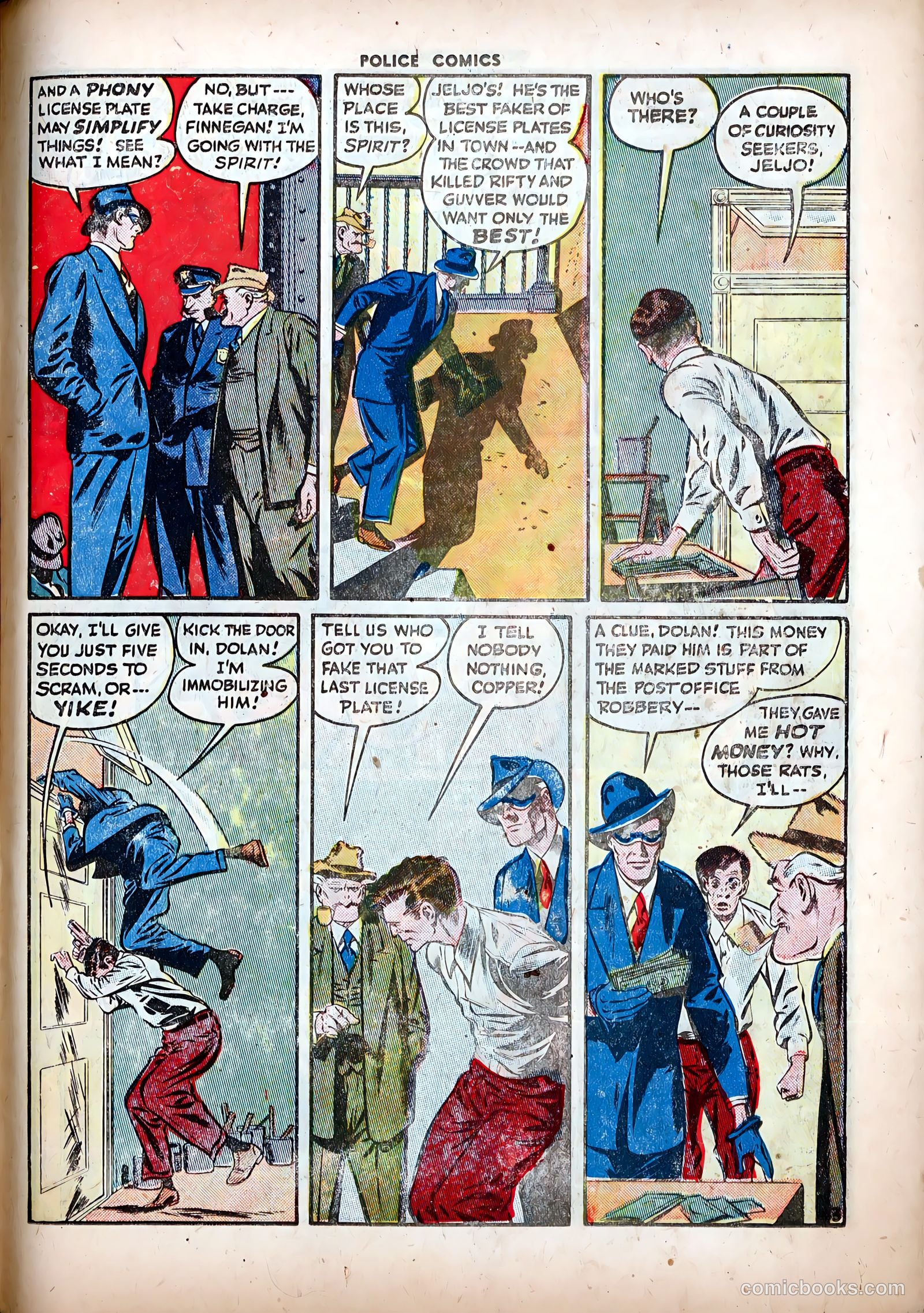 Police Comics #84 — page 35 of 52