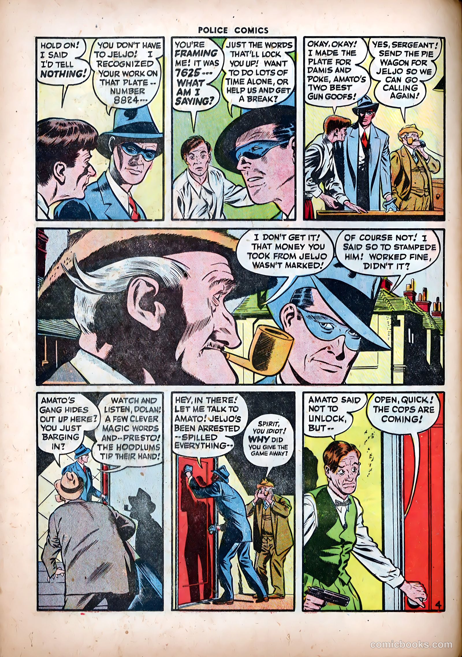 Police Comics #84 — page 36 of 52