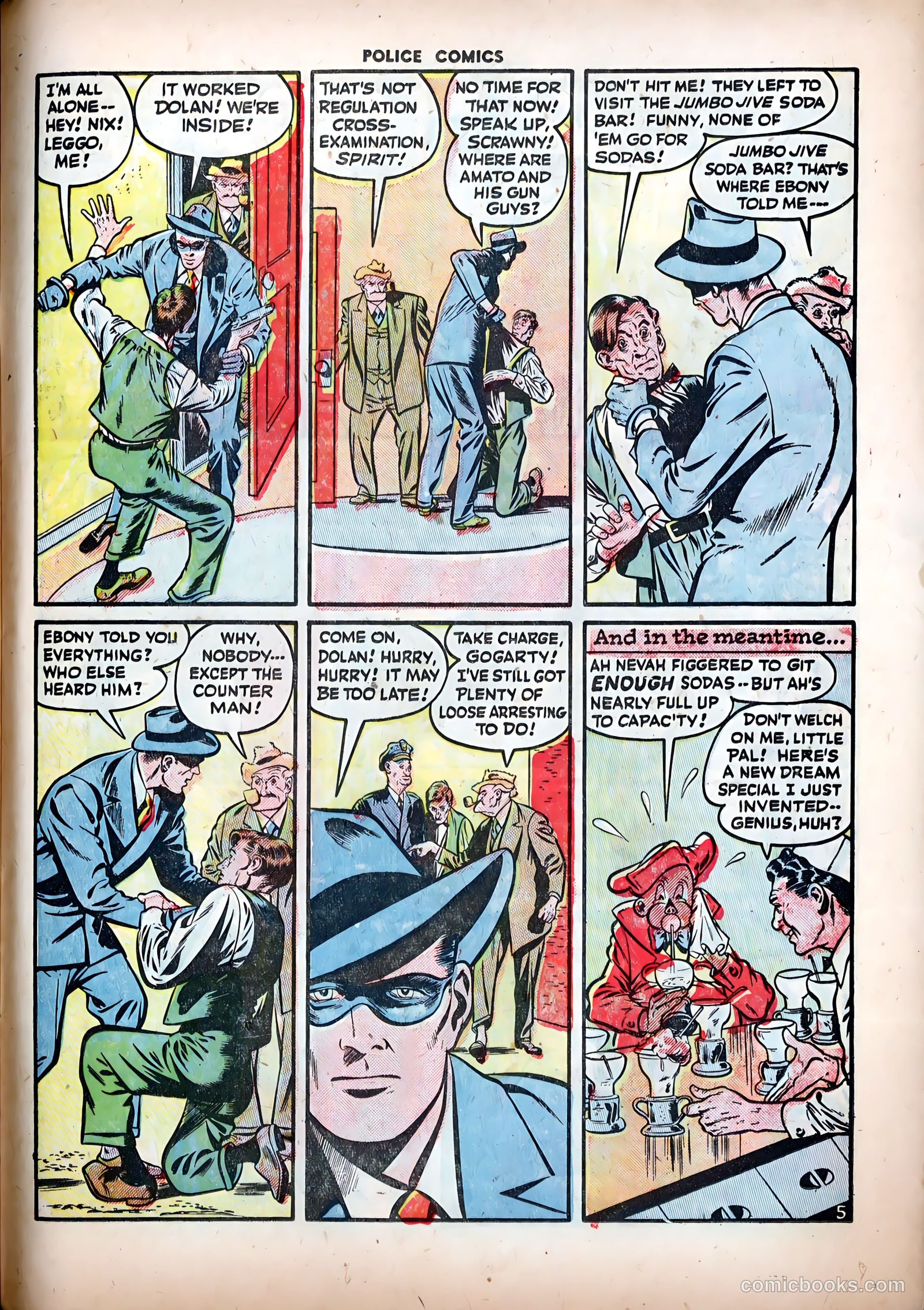 Police Comics #84 — page 37 of 52