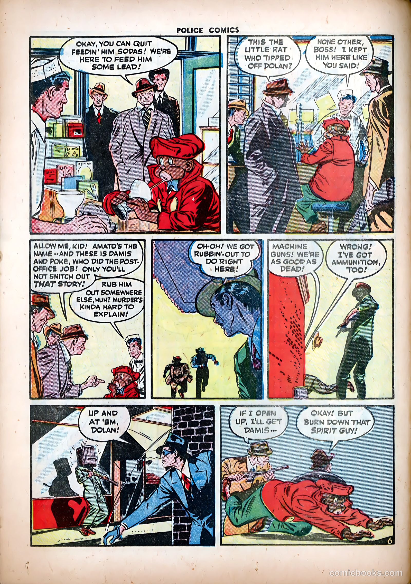 Police Comics #84 — page 38 of 52
