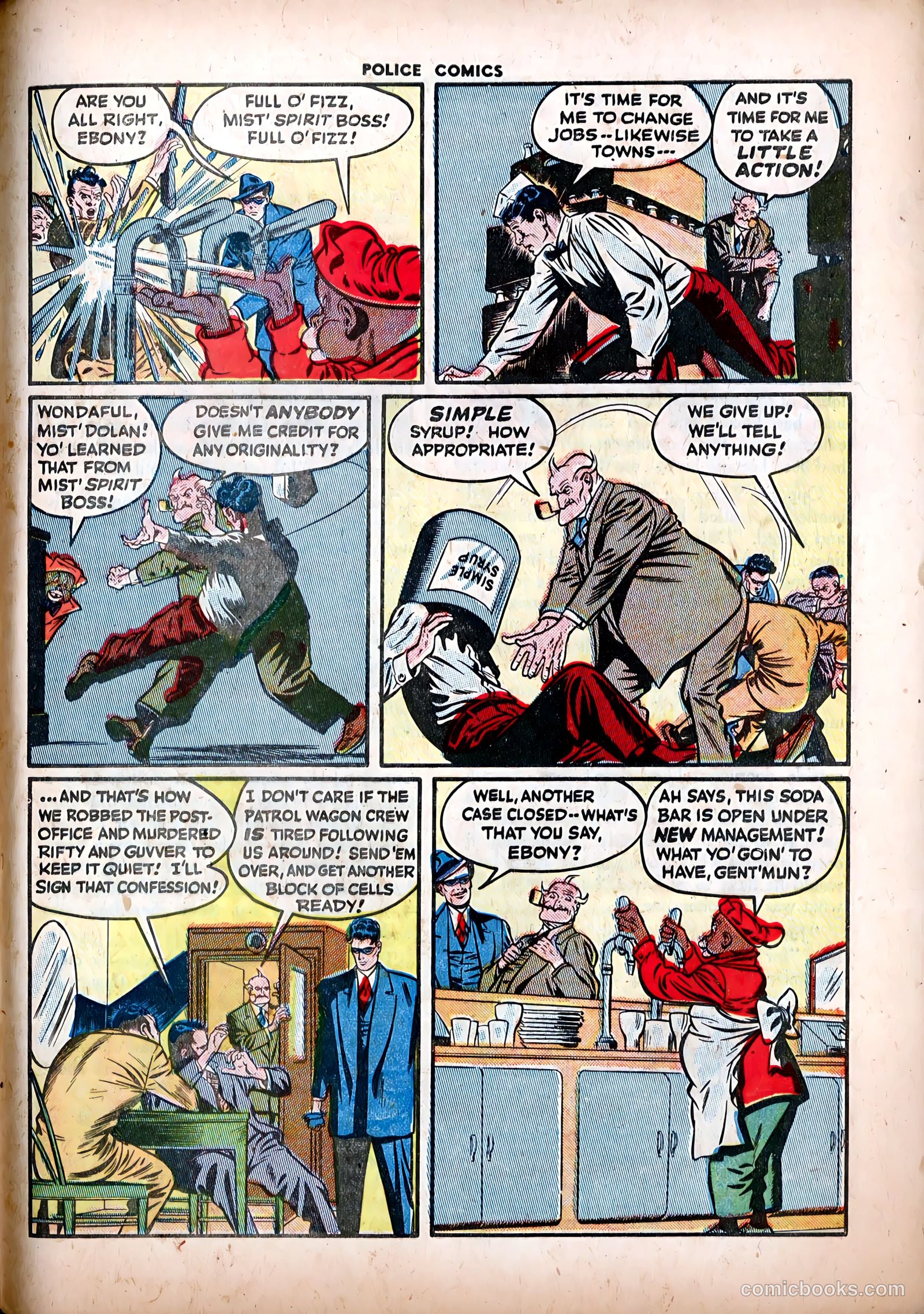 Police Comics #84 — page 39 of 52