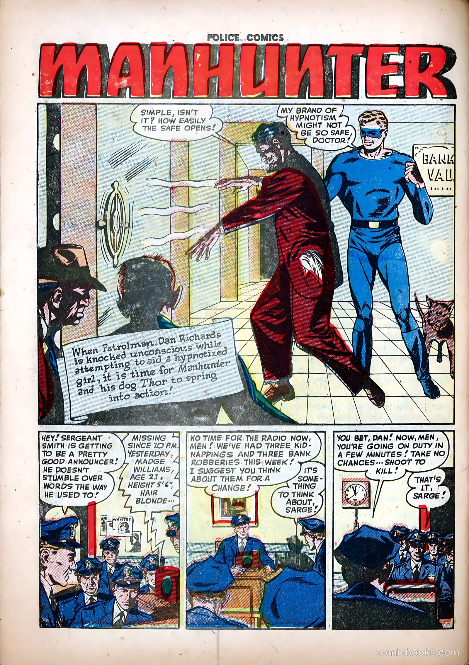 Police Comics #84 — page 42 of 52